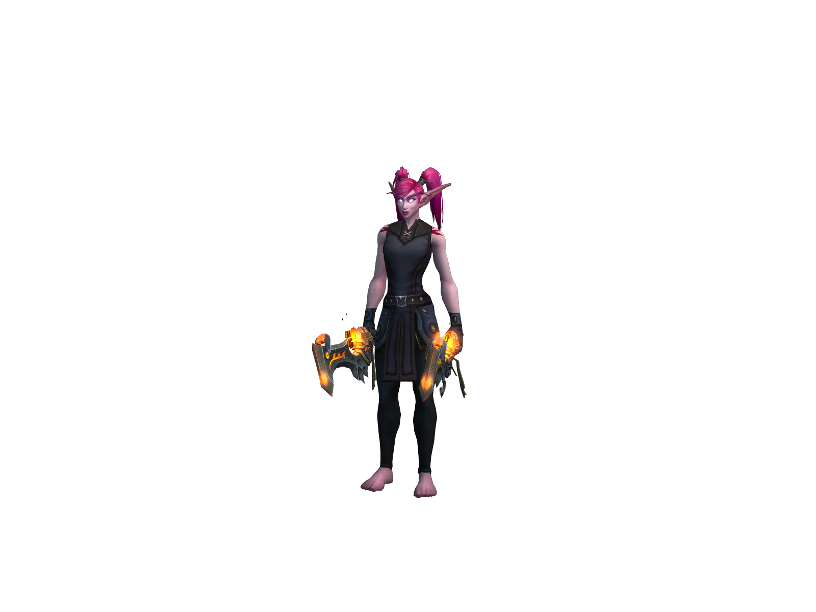 Shádos 3D character render