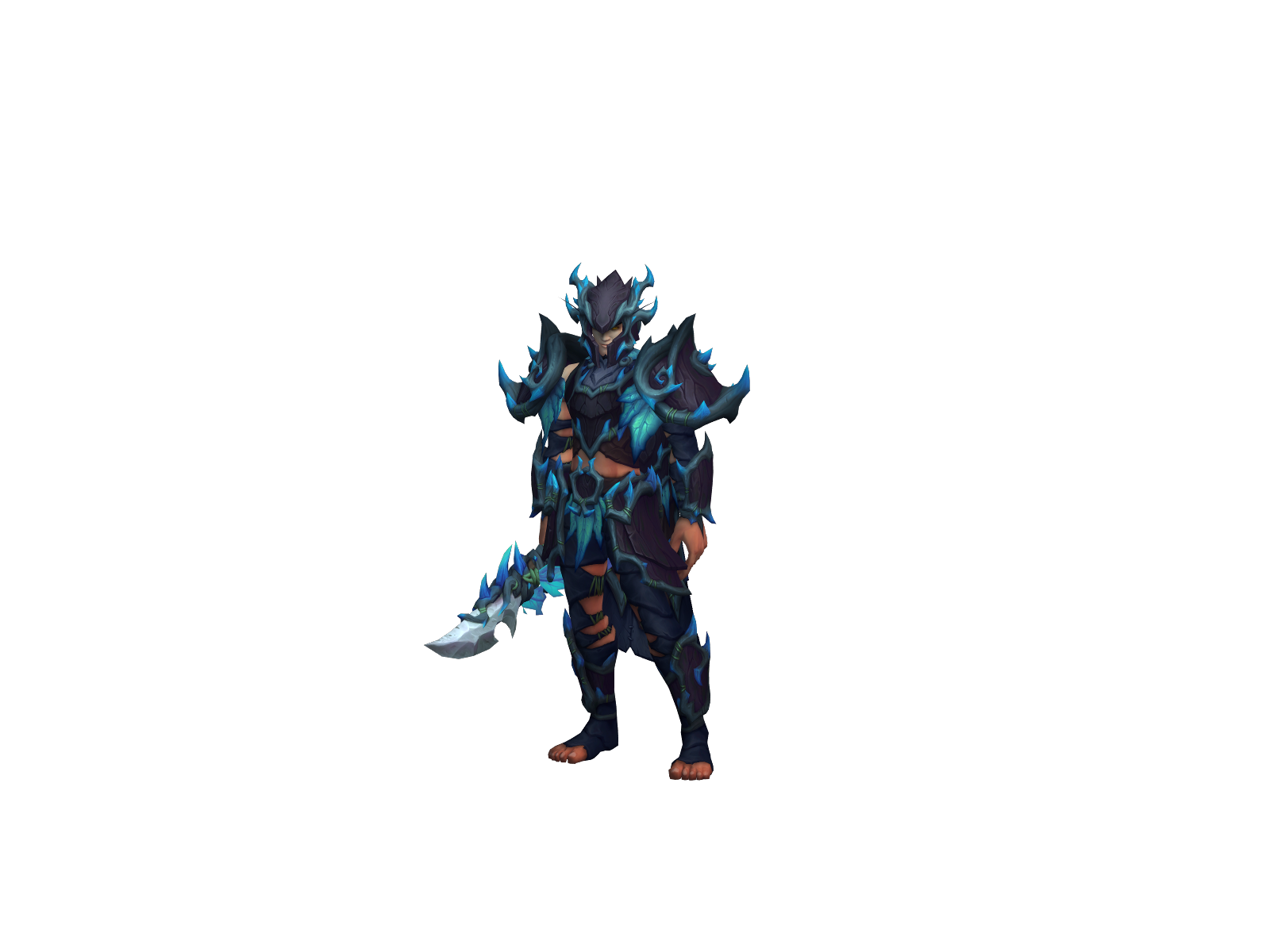 Aelthis 3D character render