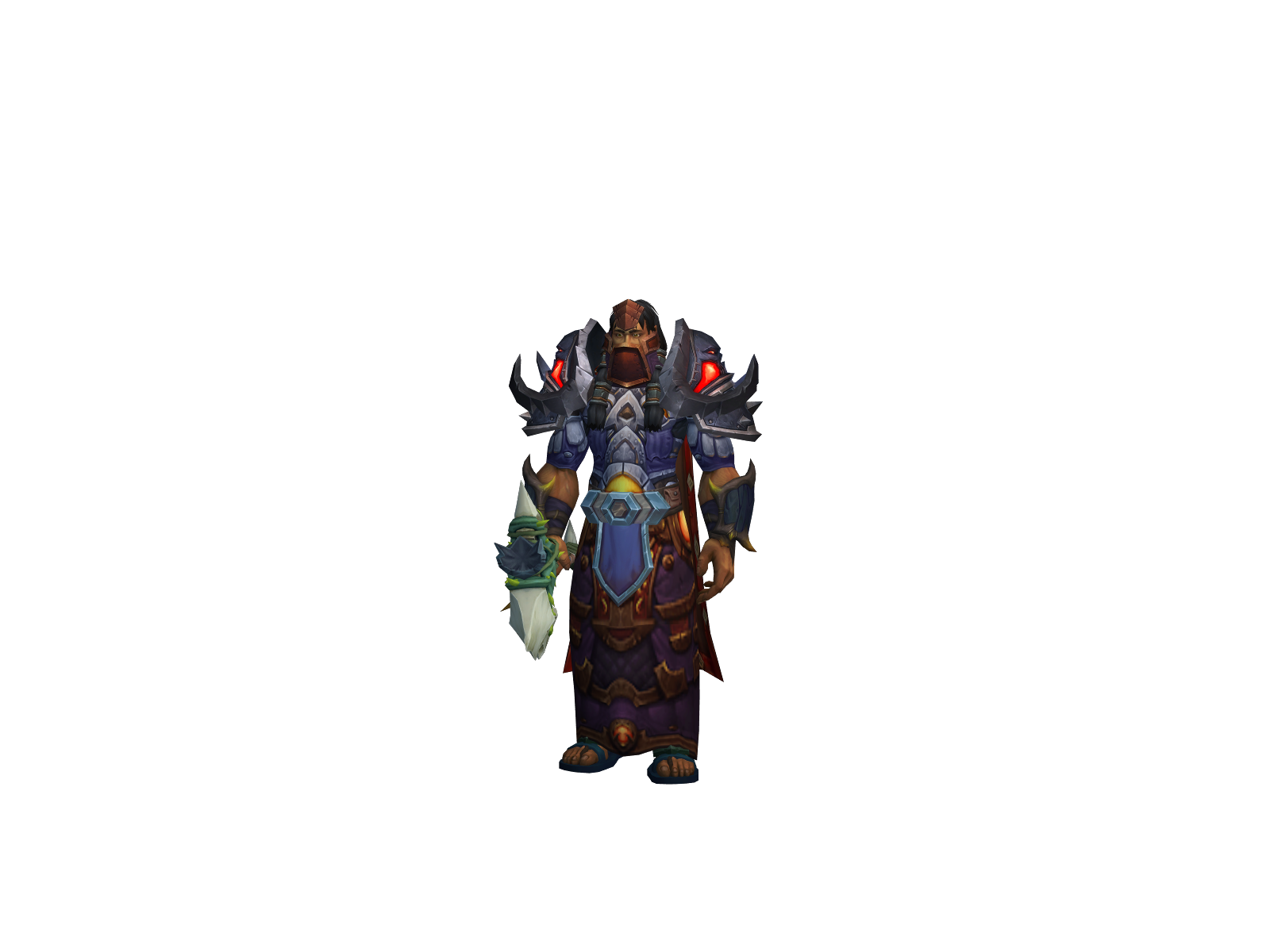 Chingadin 3D character render