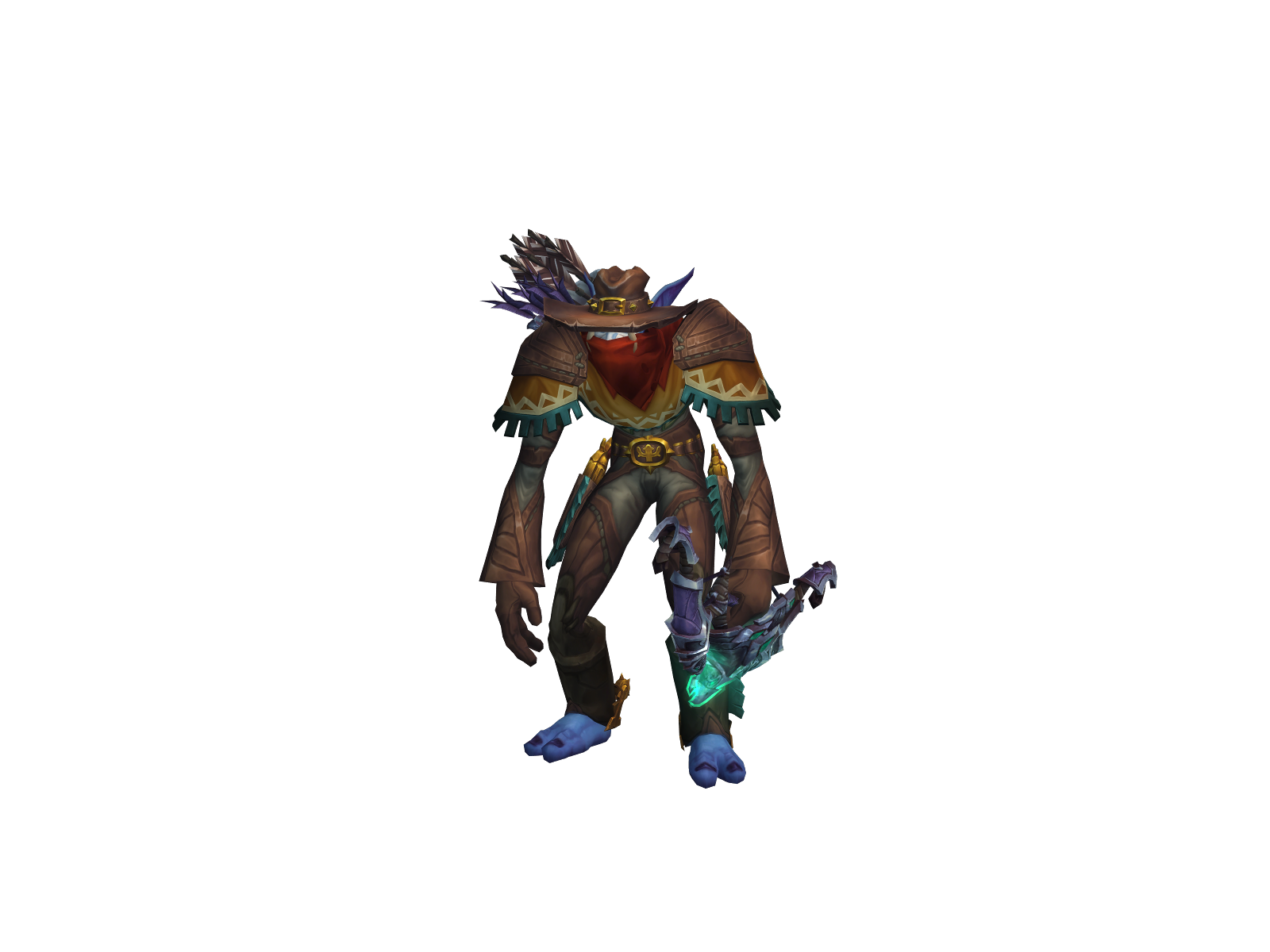 Alves 3D character render