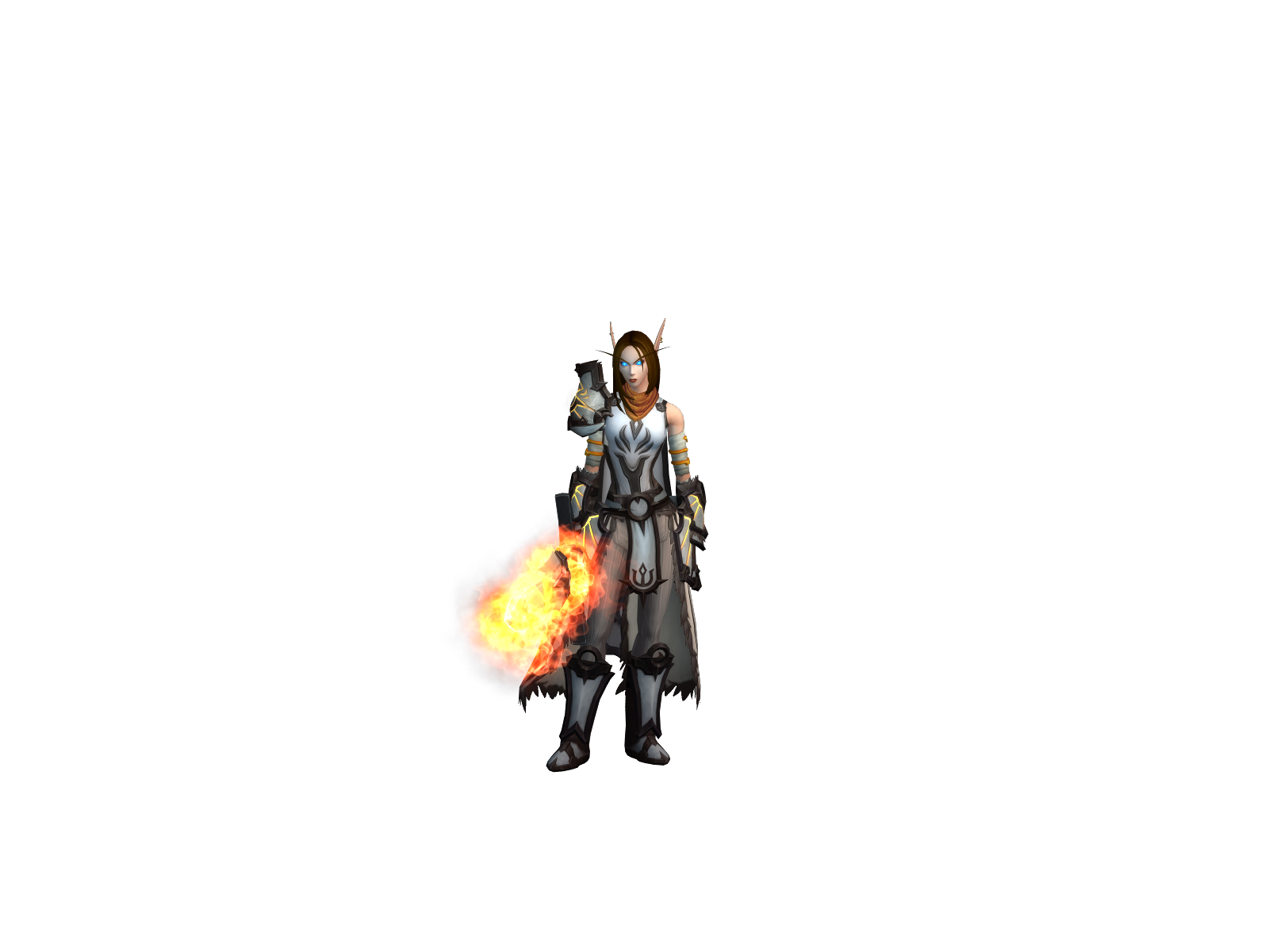 Inaf 3D character render