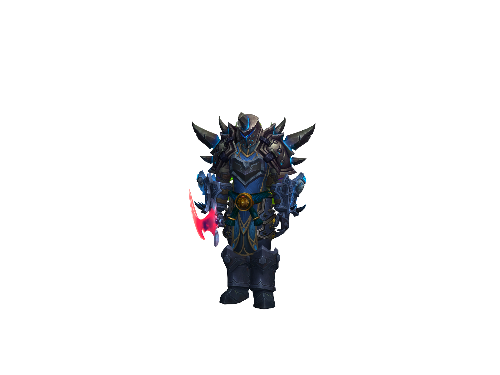 Infreterios 3D character render