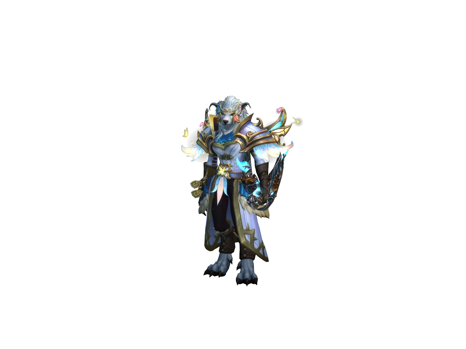 Zahna 3D character render