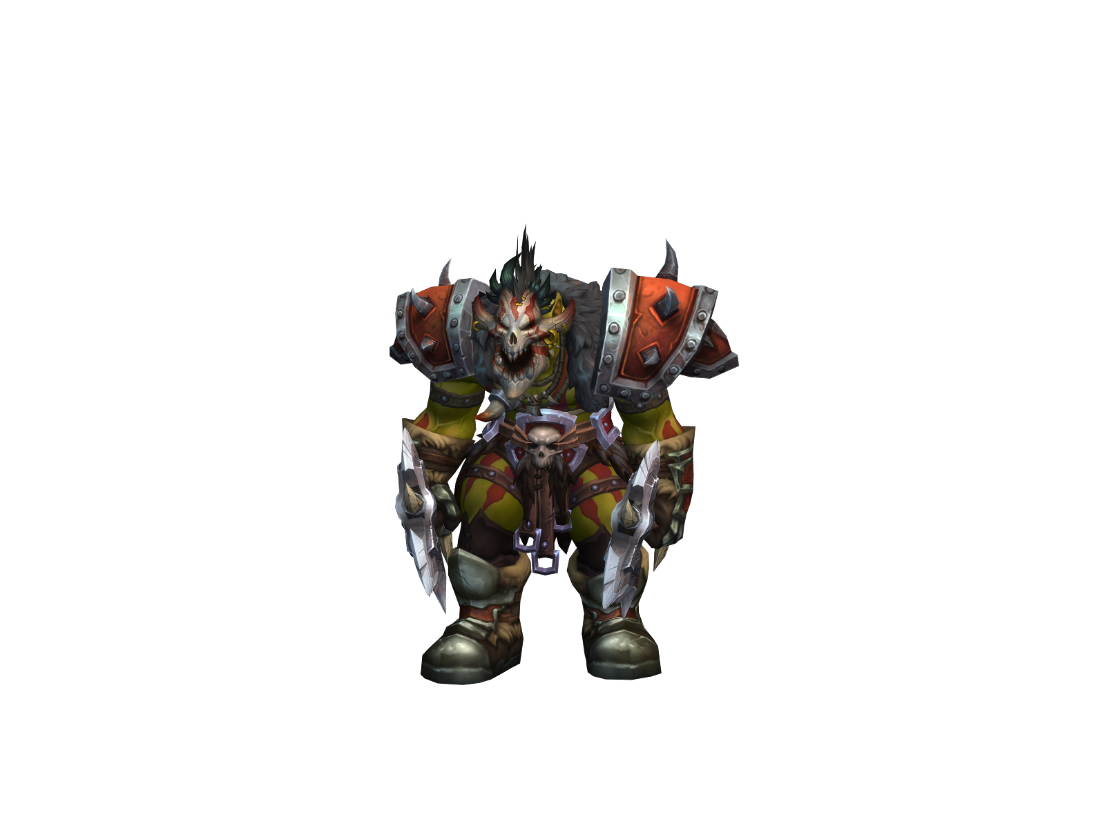 Kragor 3D character render