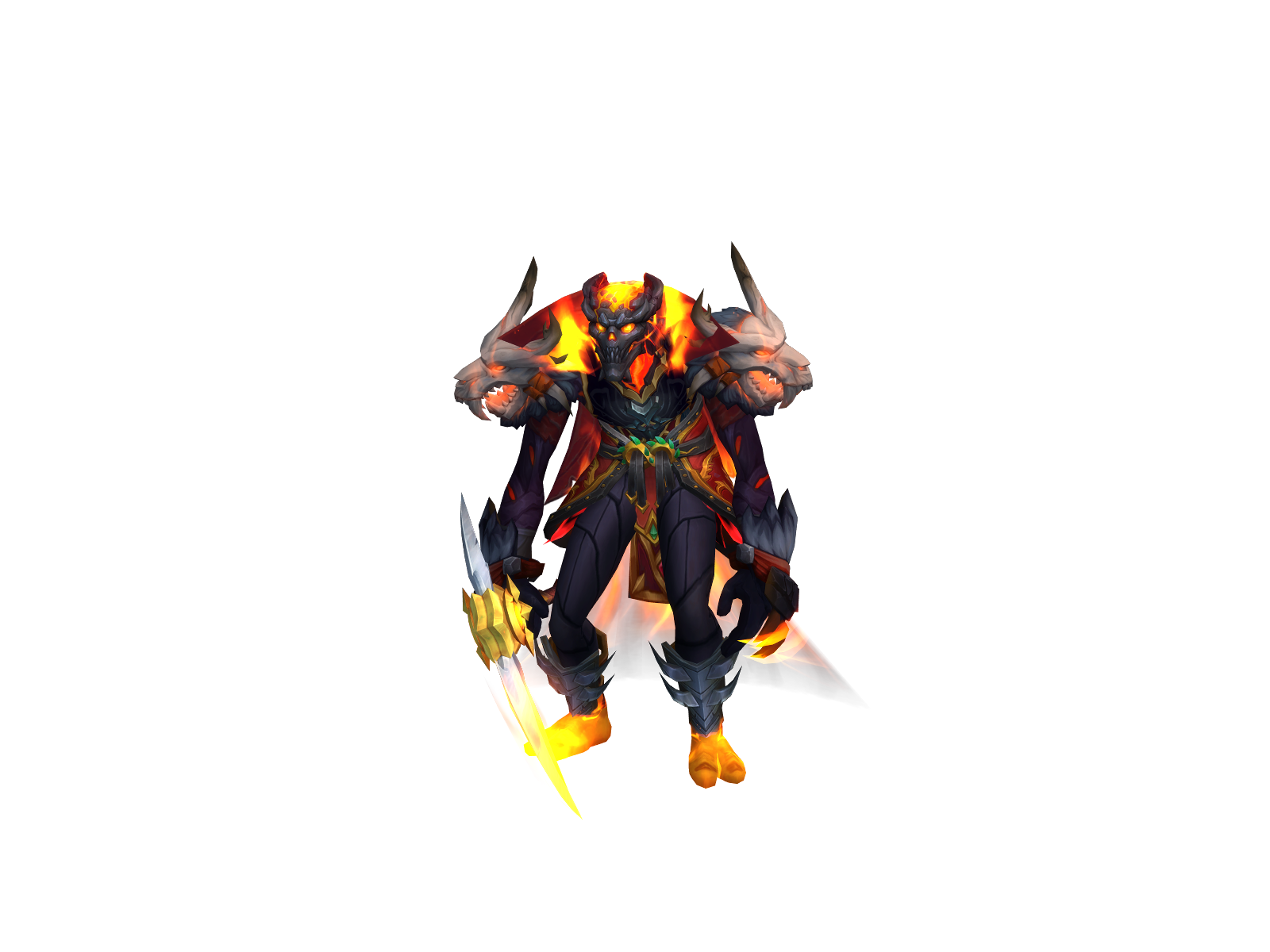 Kaeltdruid 3D character render