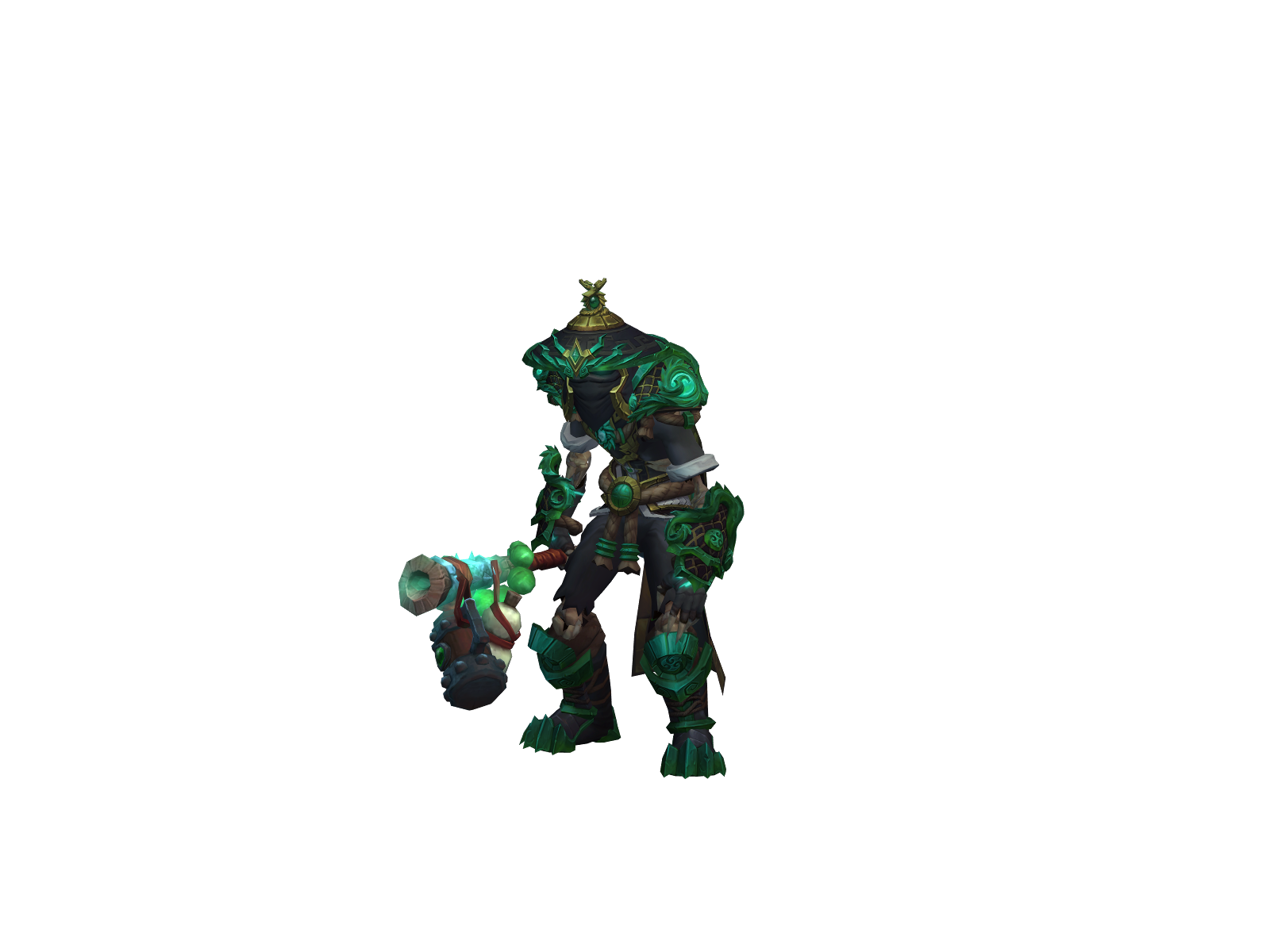 Bufey 3D character render