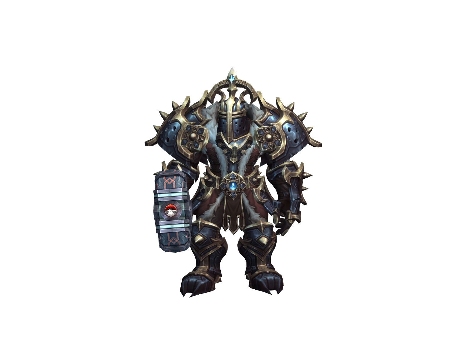 Corpseorc 3D character render