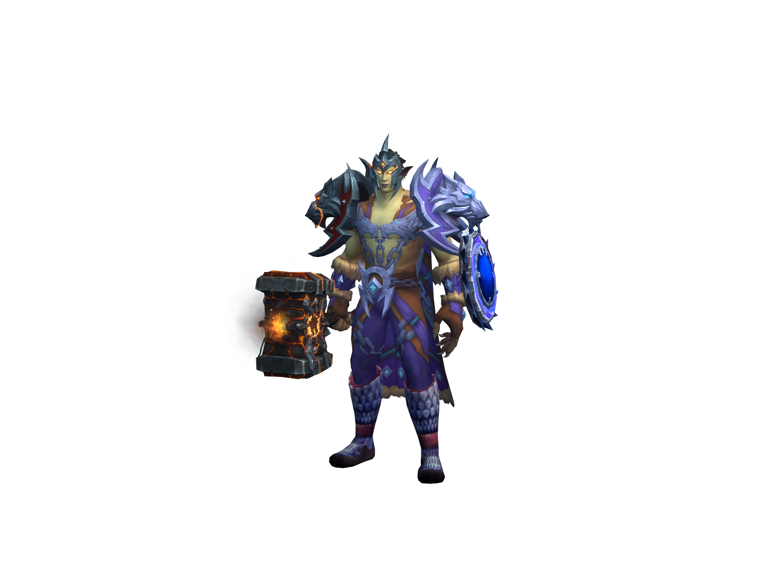 Locoyeb 3D character render