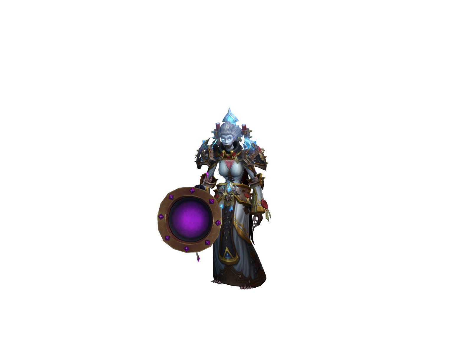 Sorrôw 3D character render