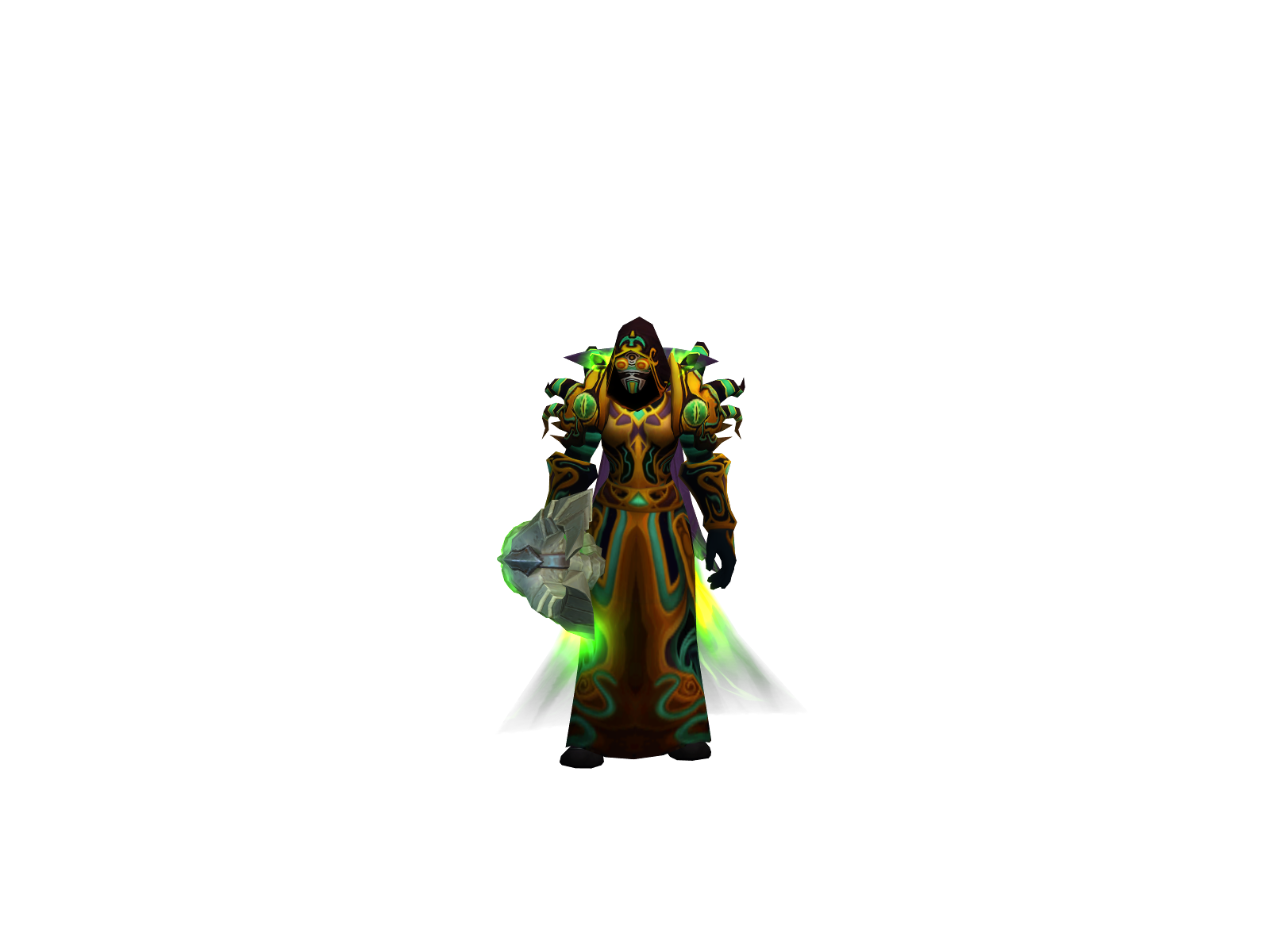 Nhyva 3D character render