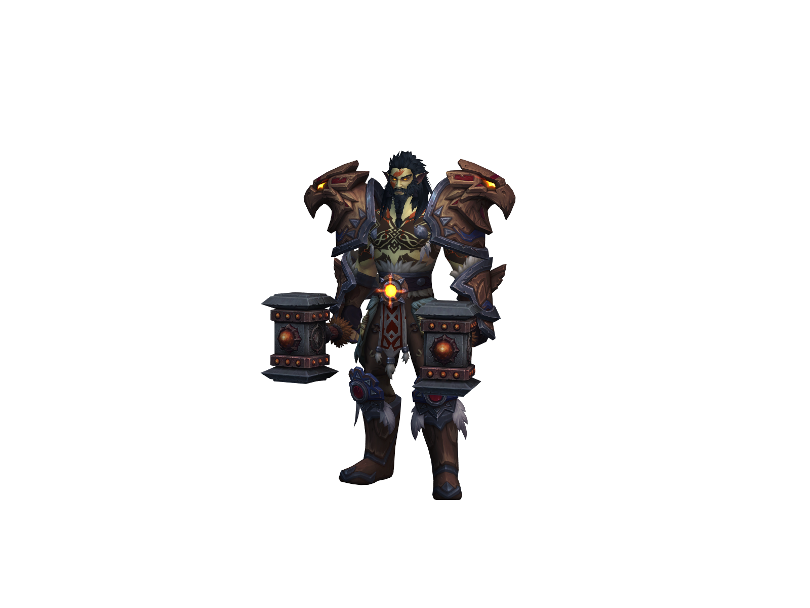Trakal 3D character render