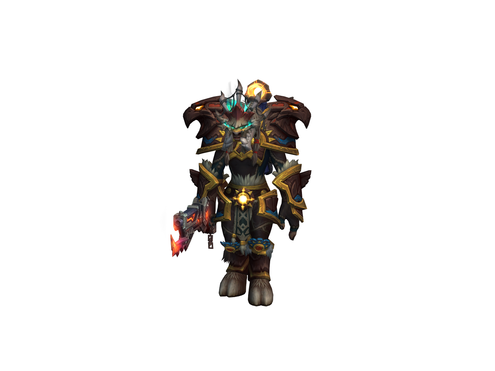 Muttan 3D character render