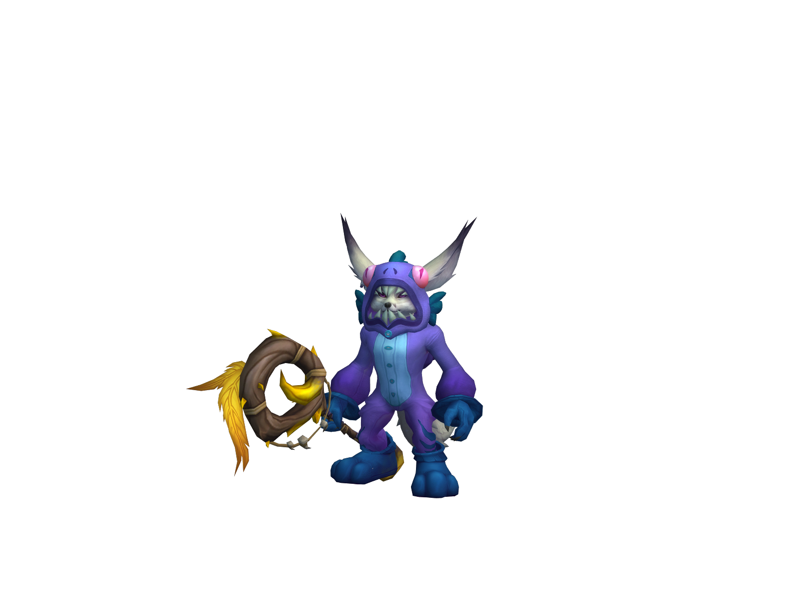 Shakh 3D character render