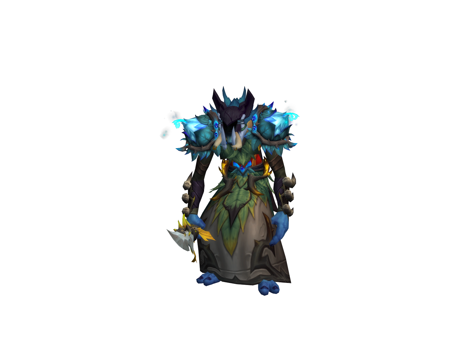 Mushú 3D character render