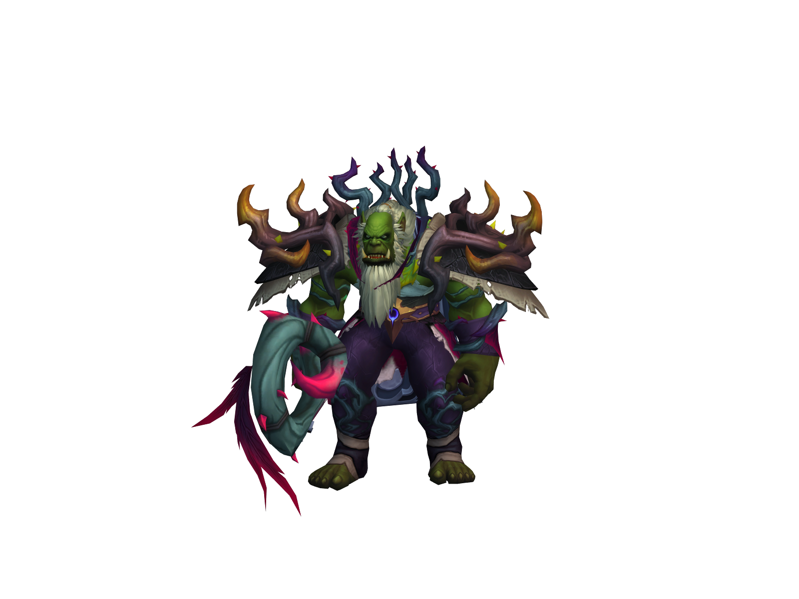 Ghorka 3D character render