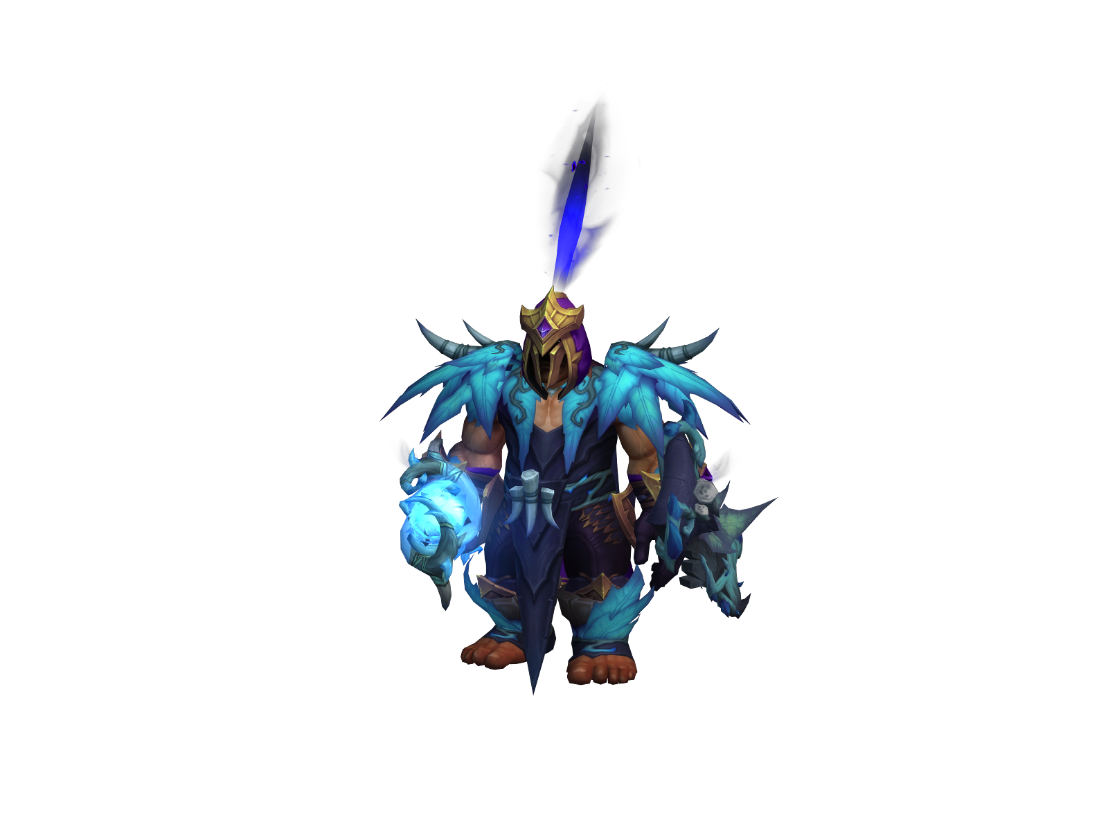 Kudryg 3D character render