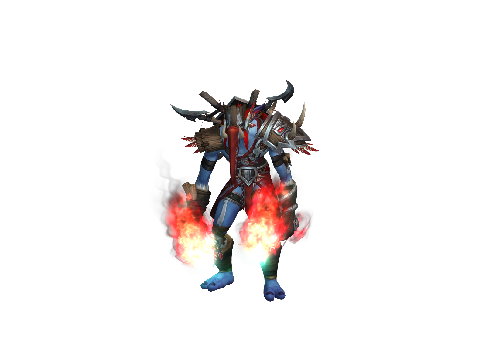 Tumbachola 3D character render