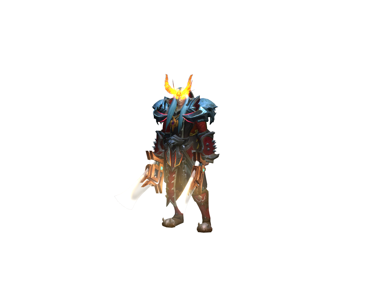 Accipiter 3D character render
