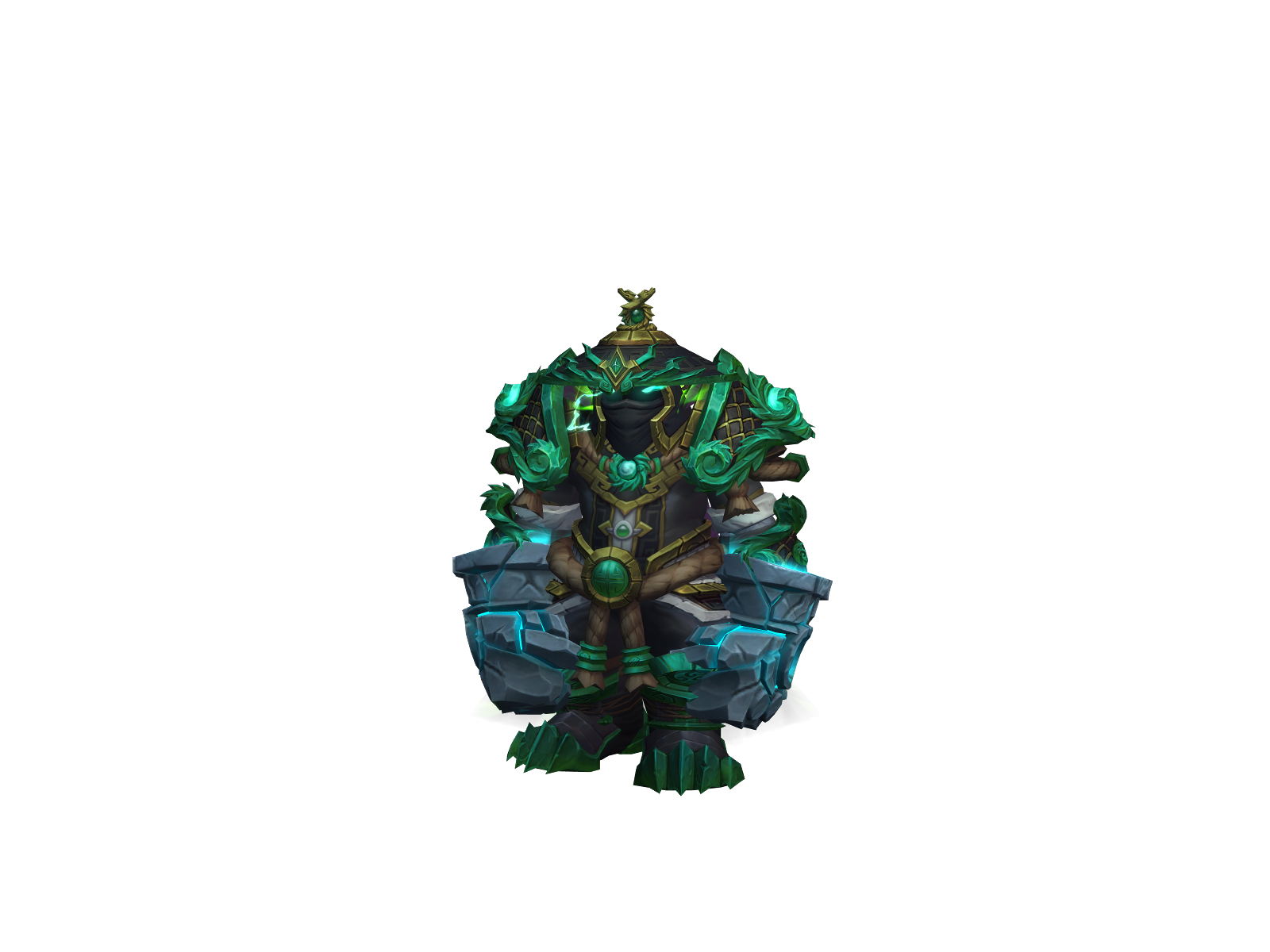Lelomonk 3D character render