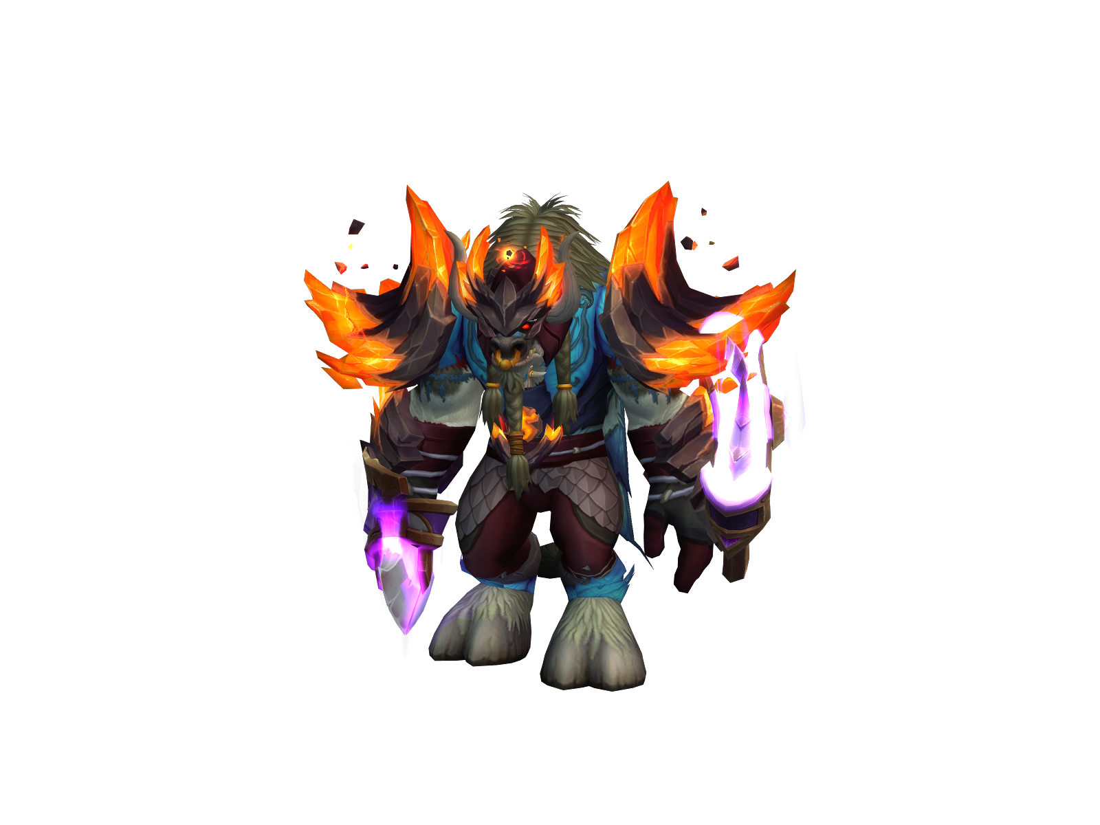 Mulolol 3D character render