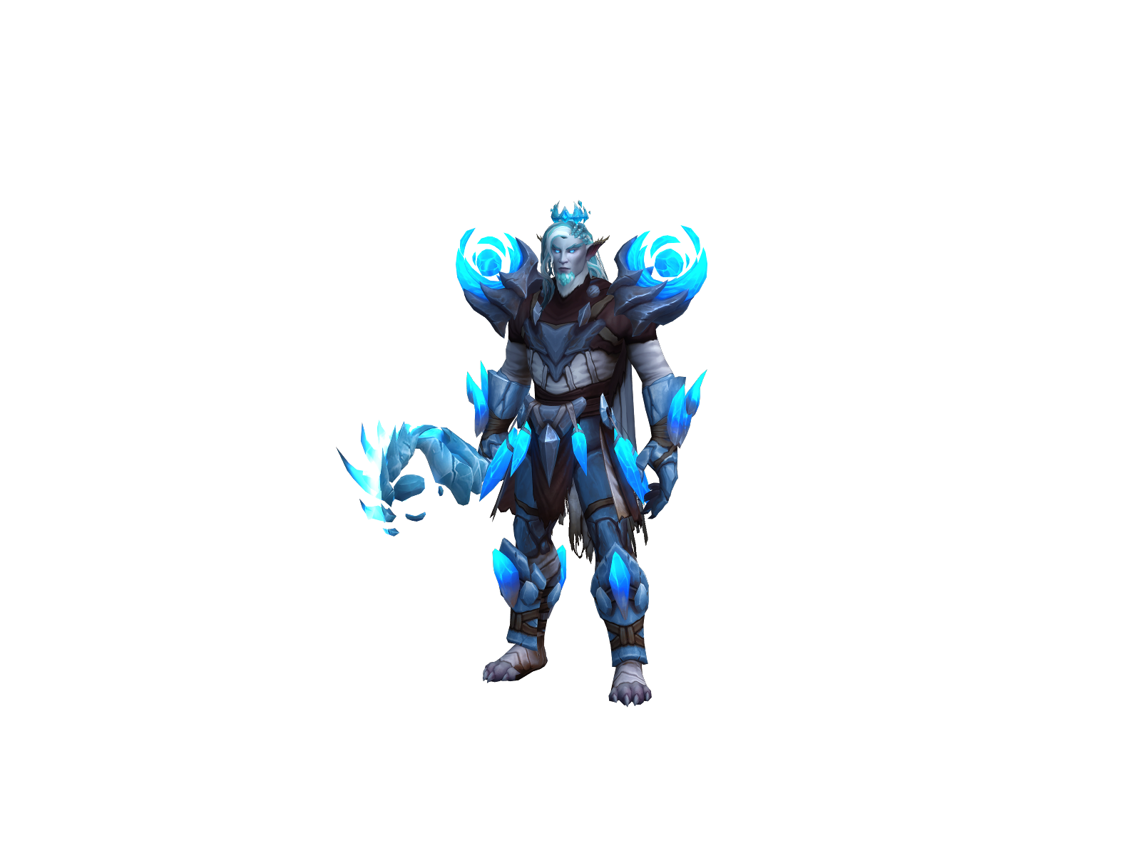 Zerohell 3D character render