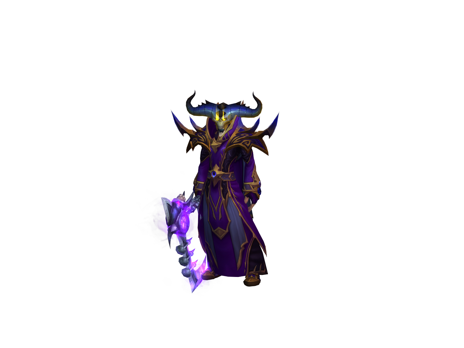 Hercros 3D character render