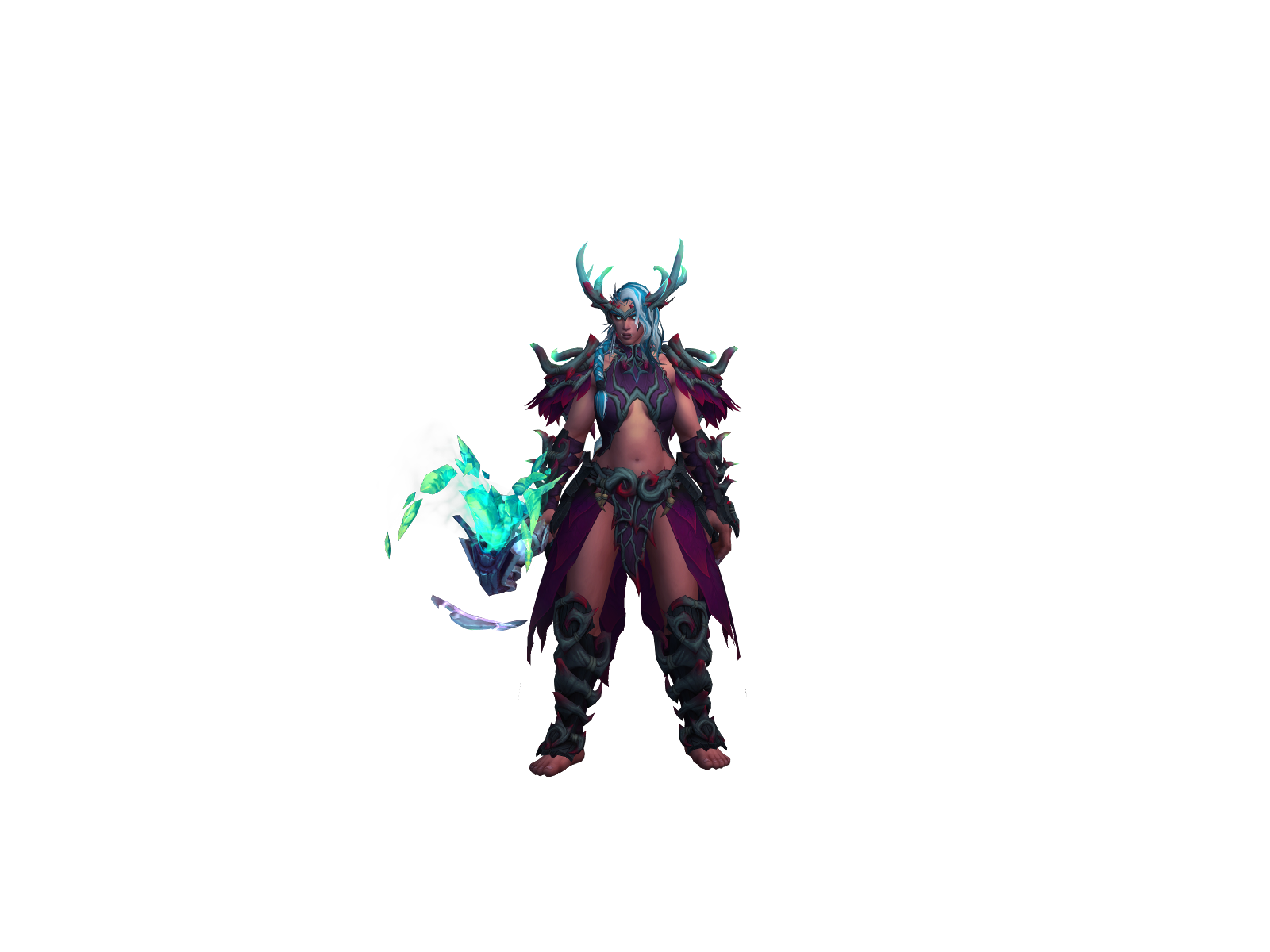 Yuradryn 3D character render
