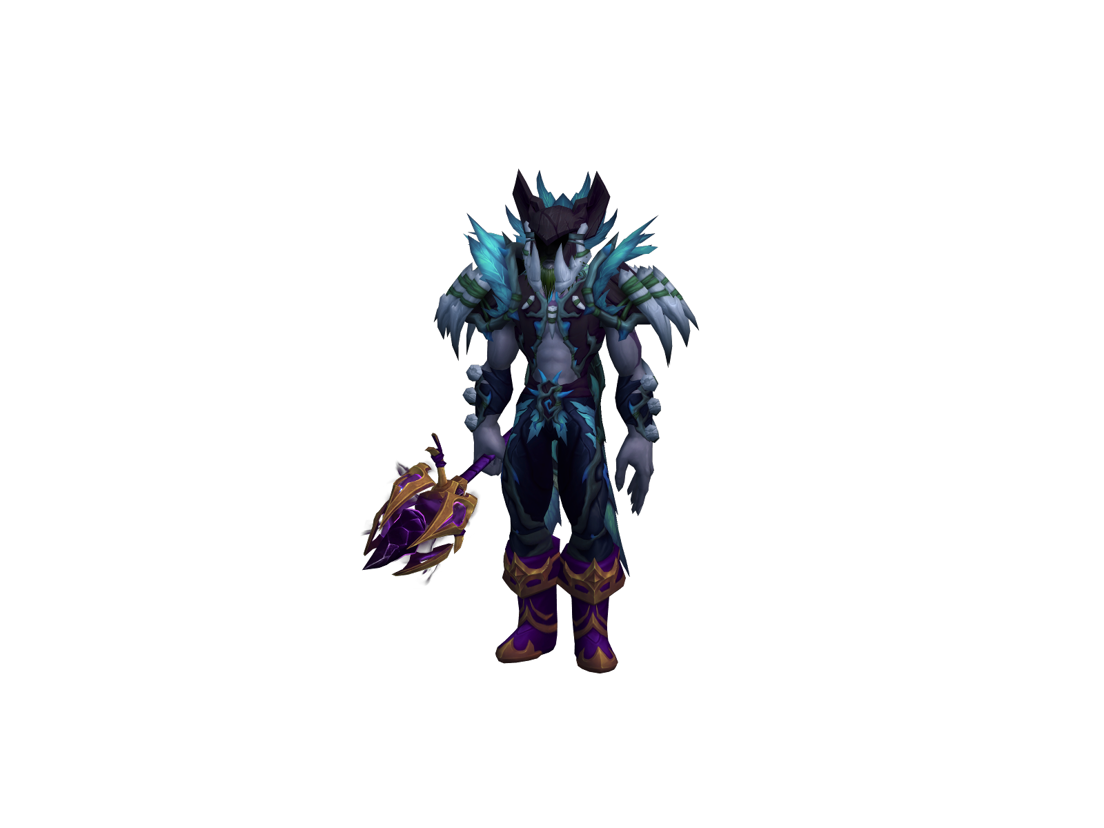 Lukøztikø 3D character render