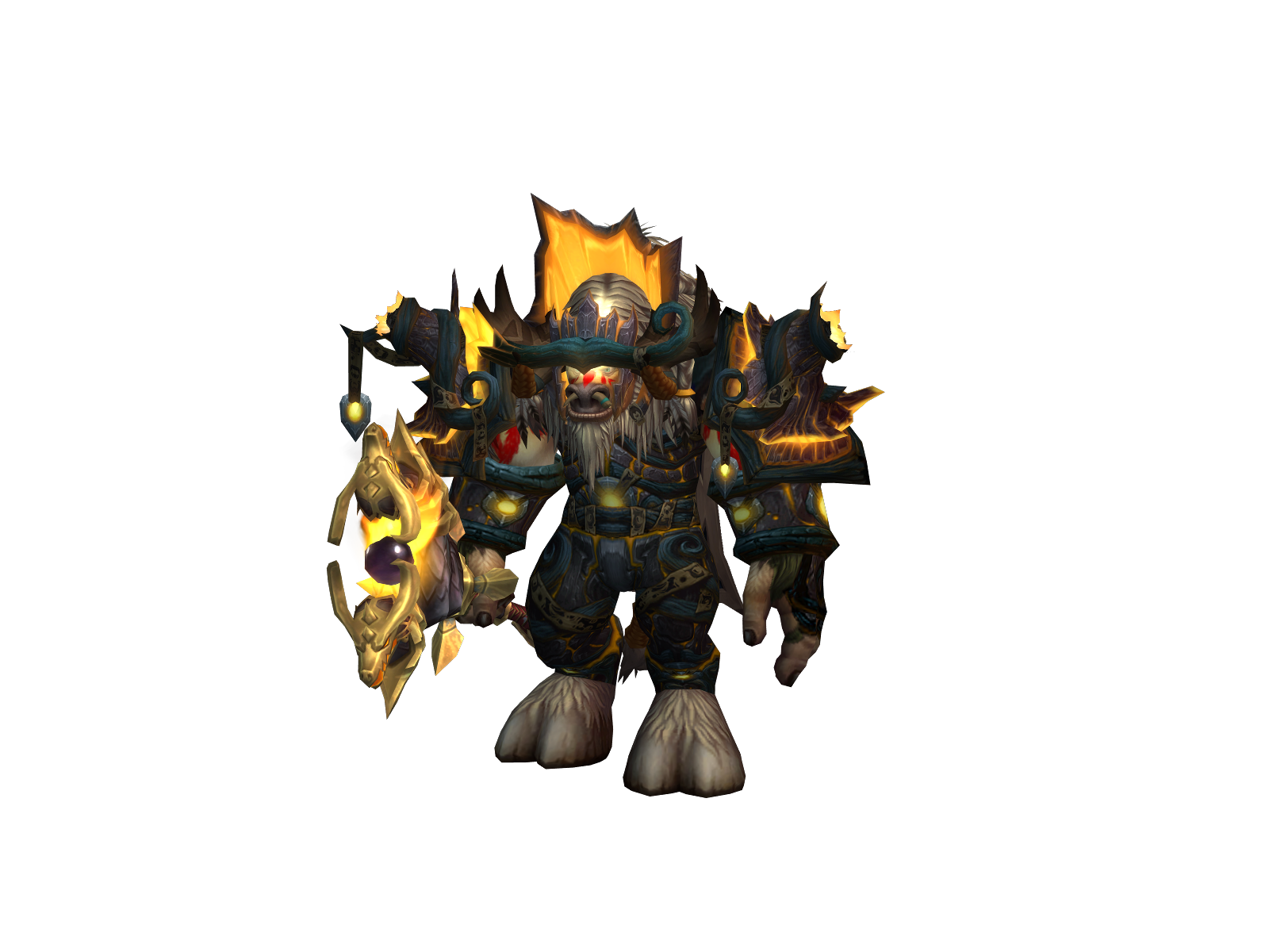 Duduron 3D character render