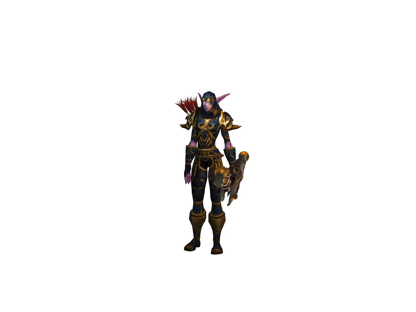 Windshade 3D character render