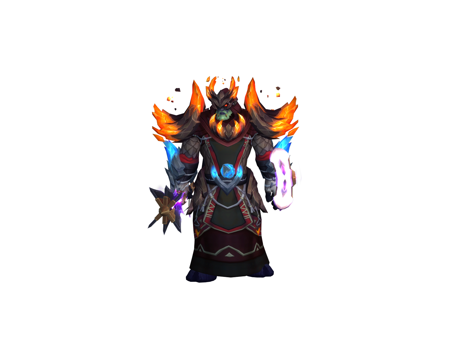 Teechamis 3D character render
