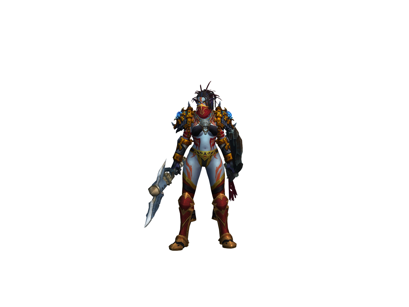 Vinaralita 3D character render