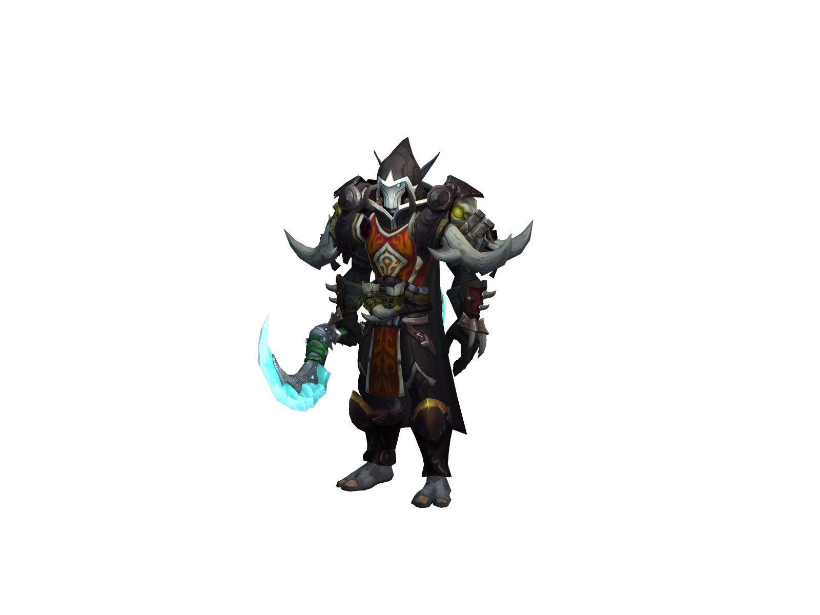 Atre 3D character render