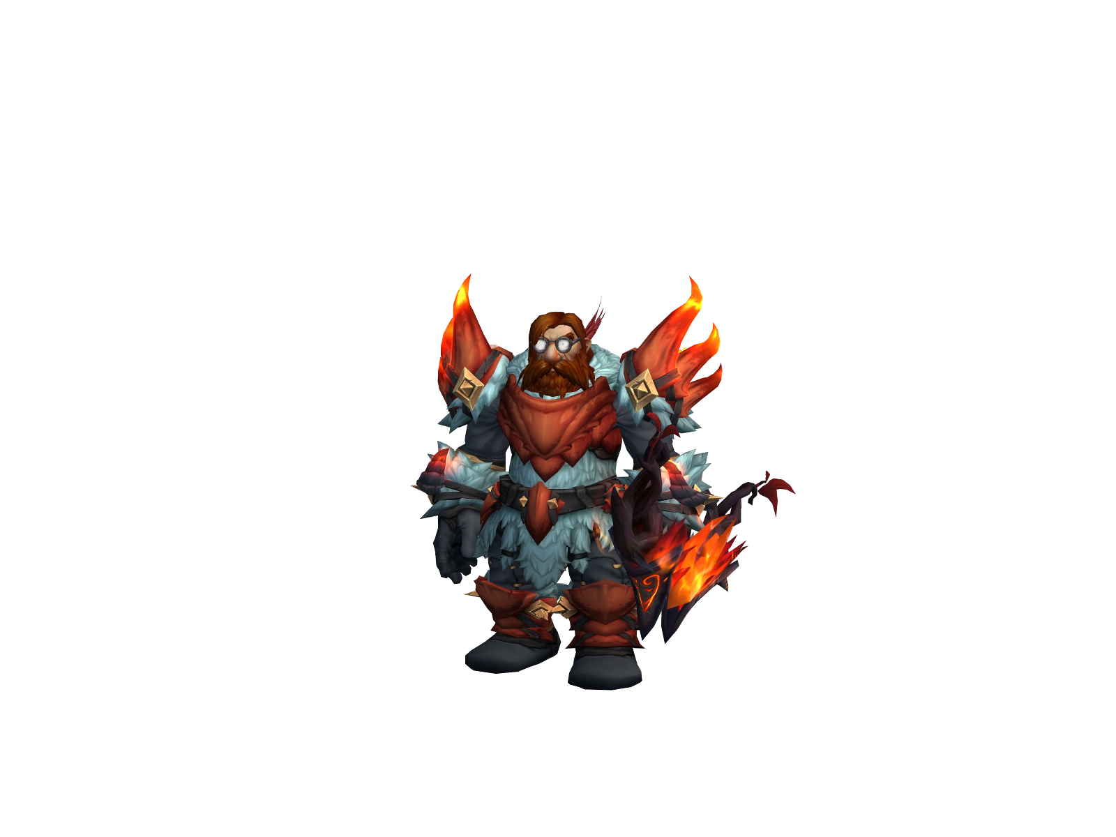 Keirlak 3D character render