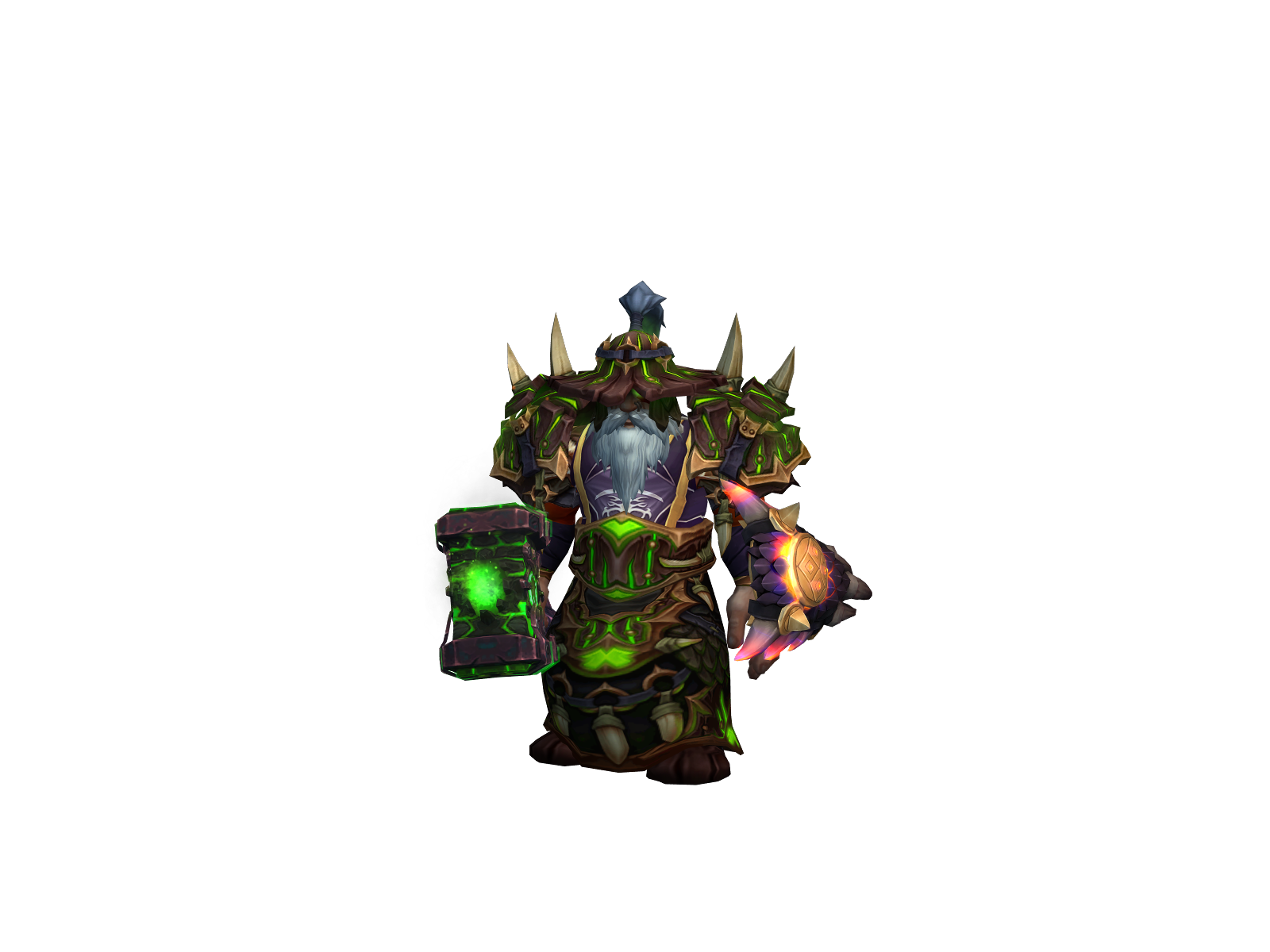 Risedath 3D character render
