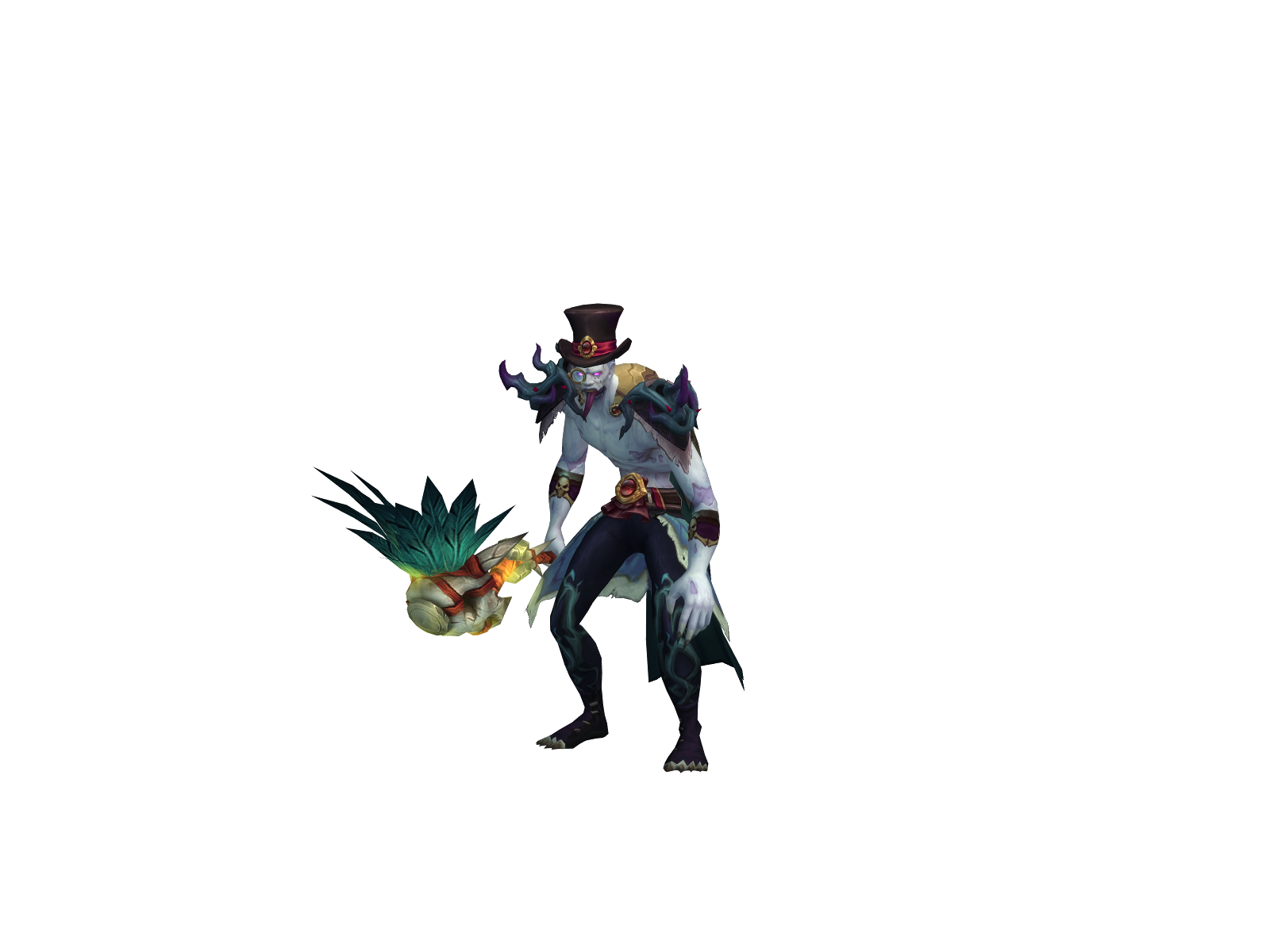 Osamäbinhuev 3D character render