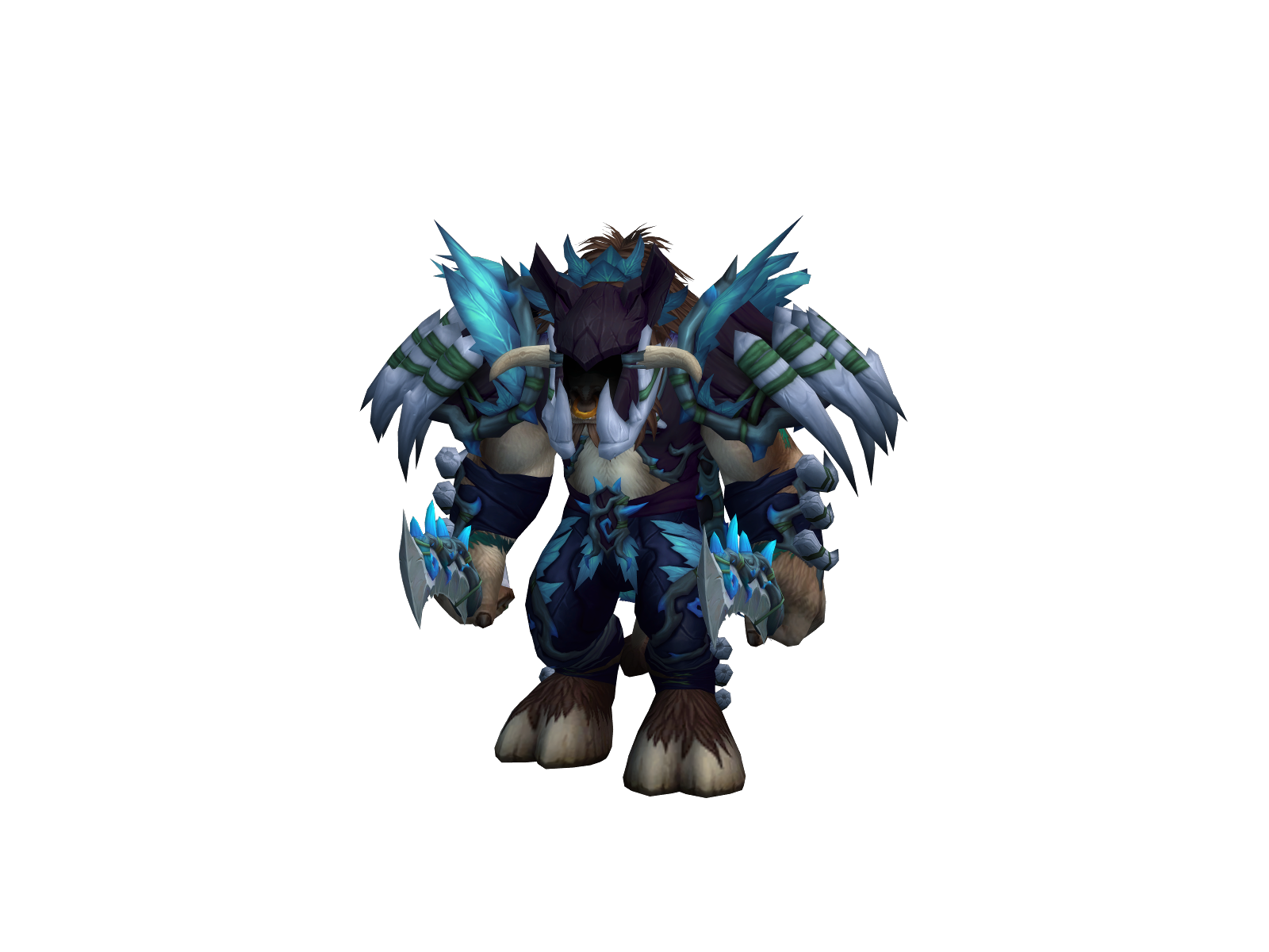 Uñagrieta 3D character render