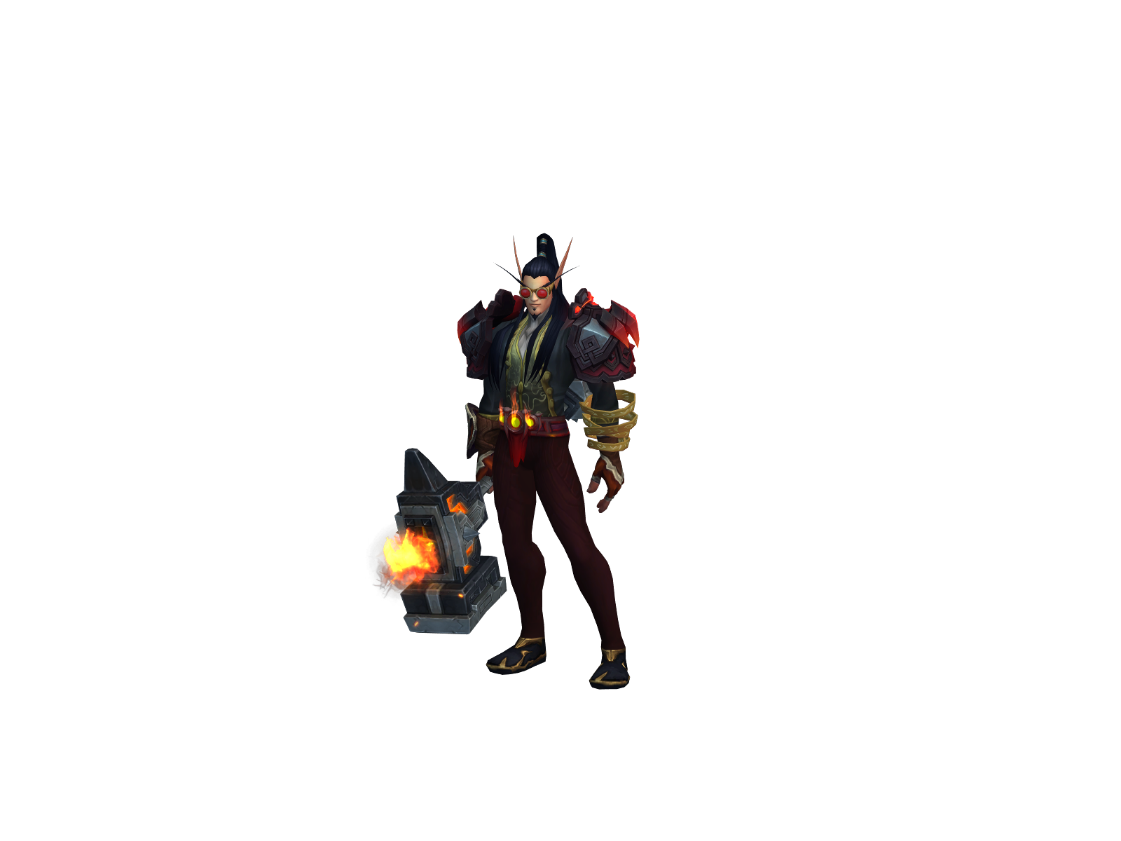 Erosenin 3D character render