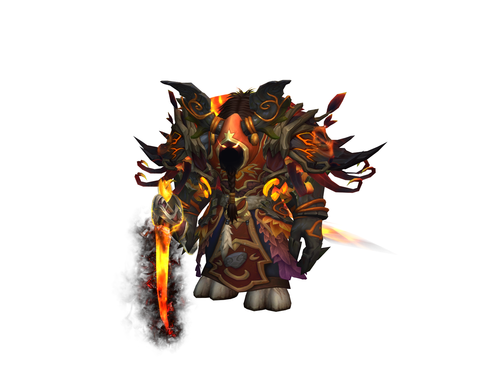 Lelobull 3D character render