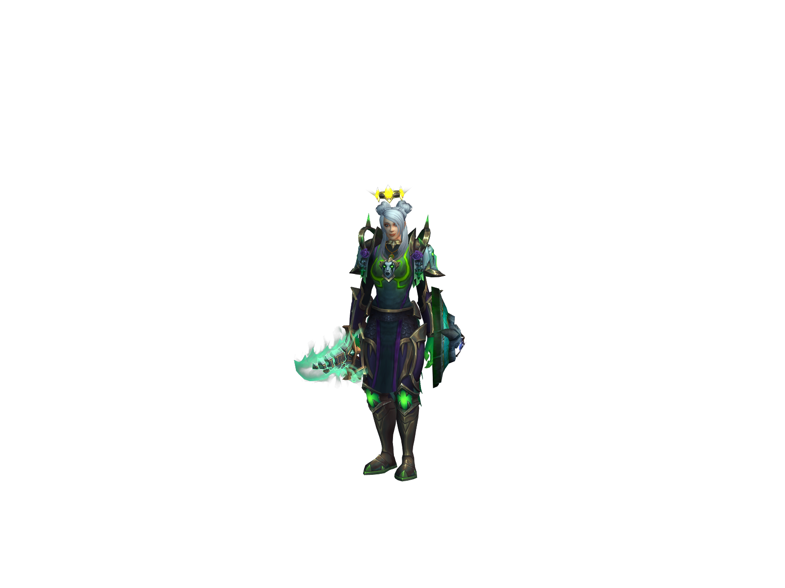 Winted 3D character render