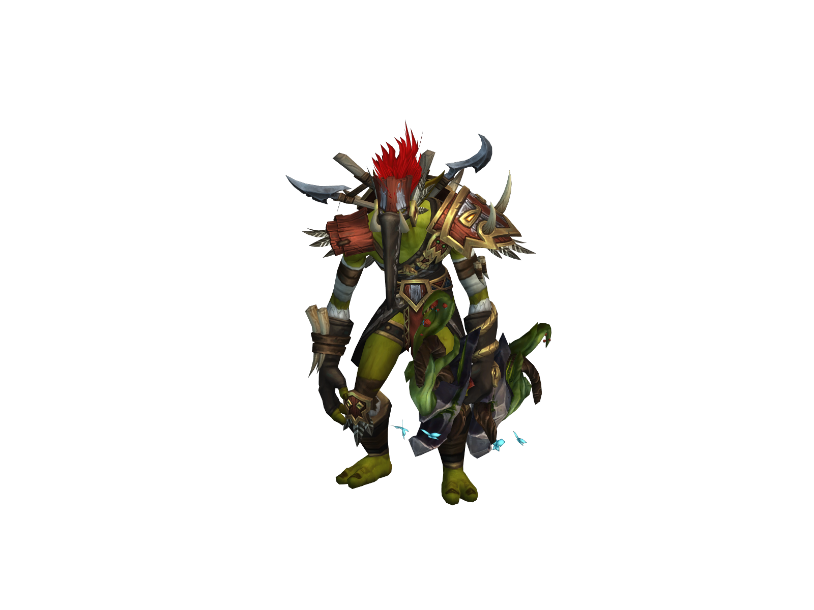 Bruto 3D character render