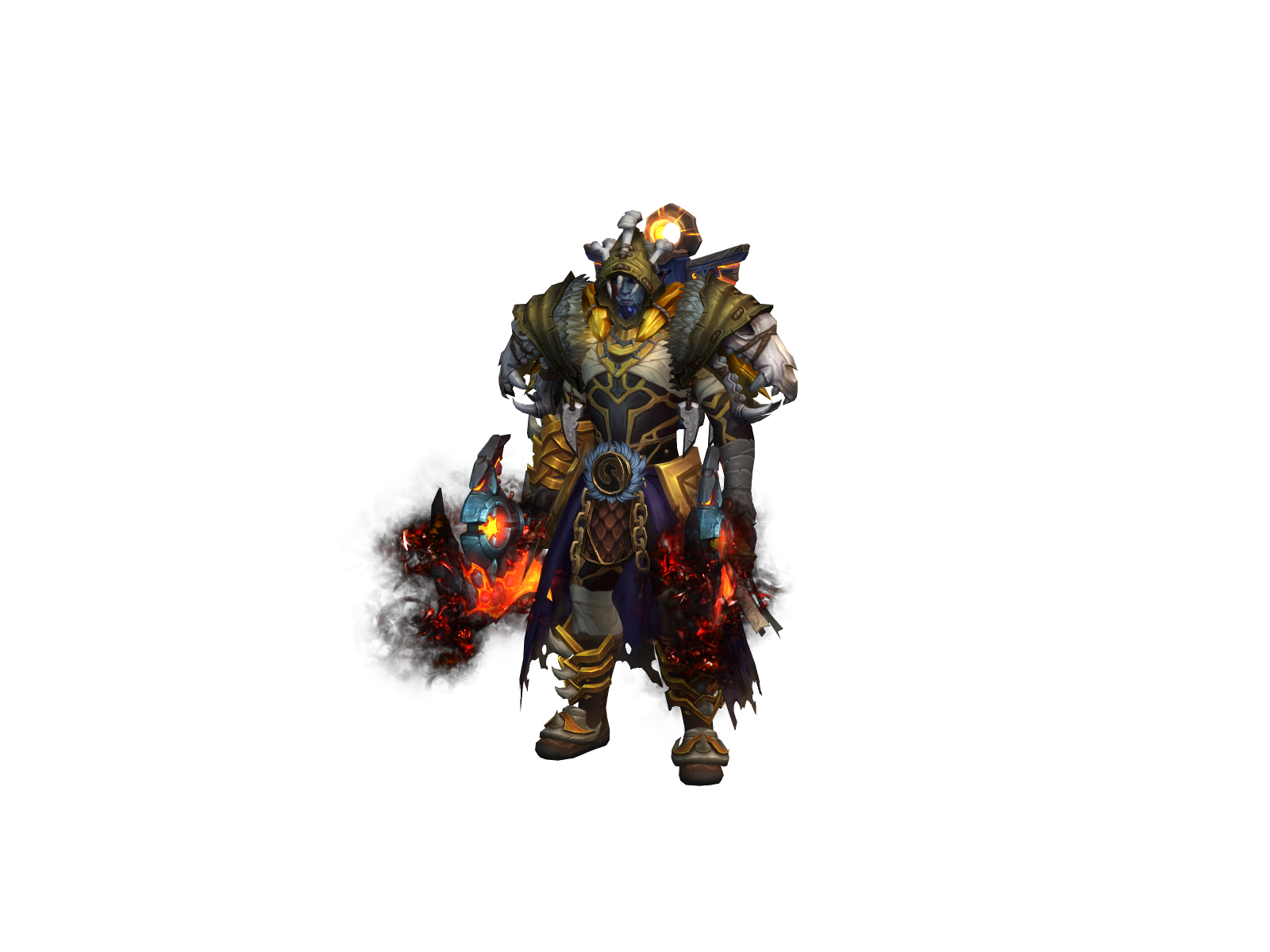 Raywolf 3D character render