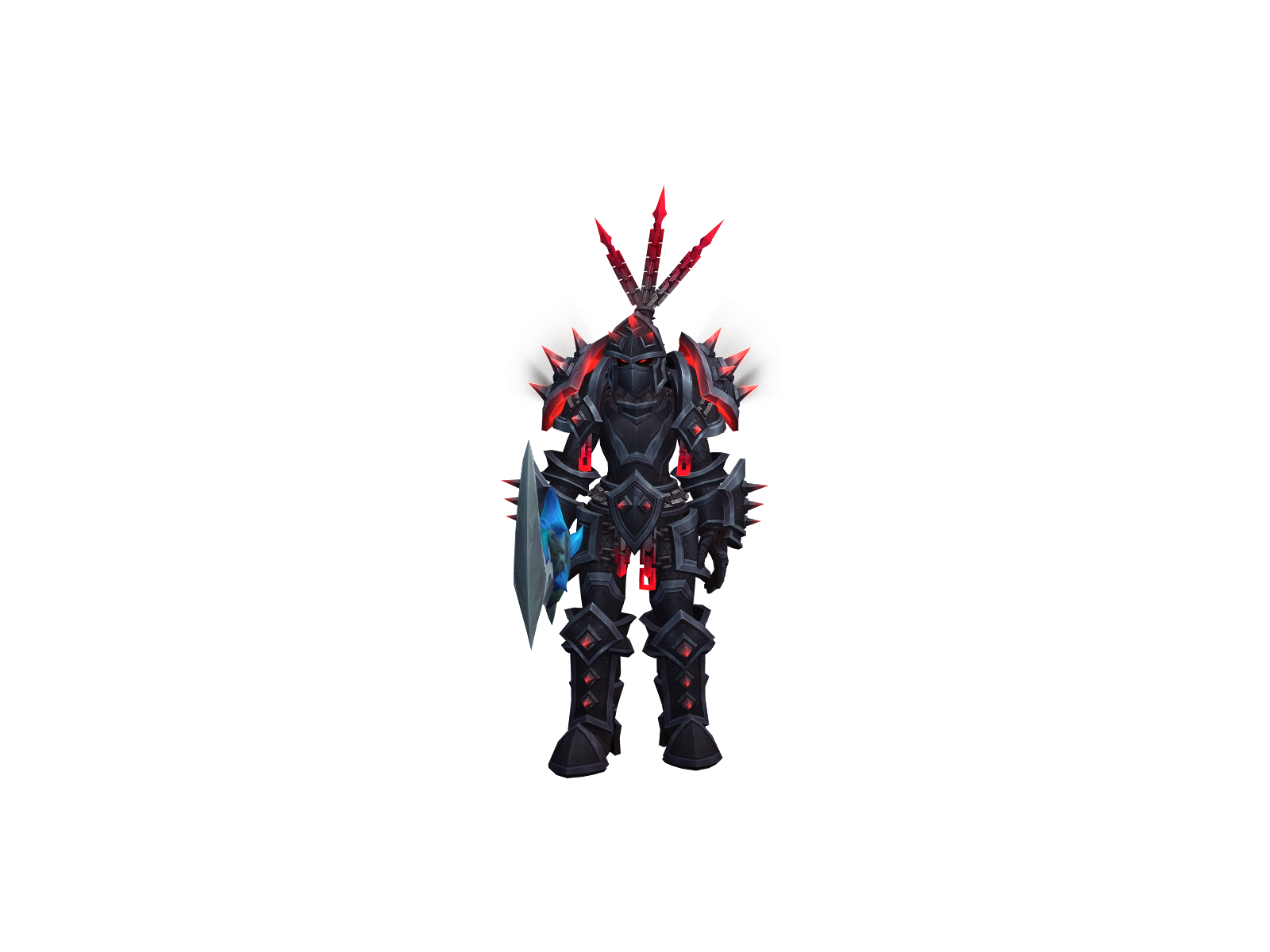 Yrn 3D character render