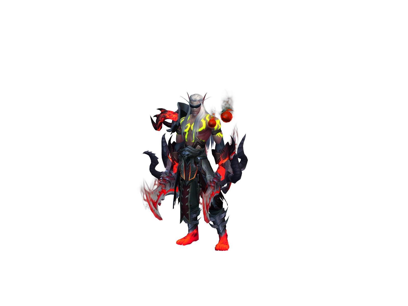 Dáryen 3D character render