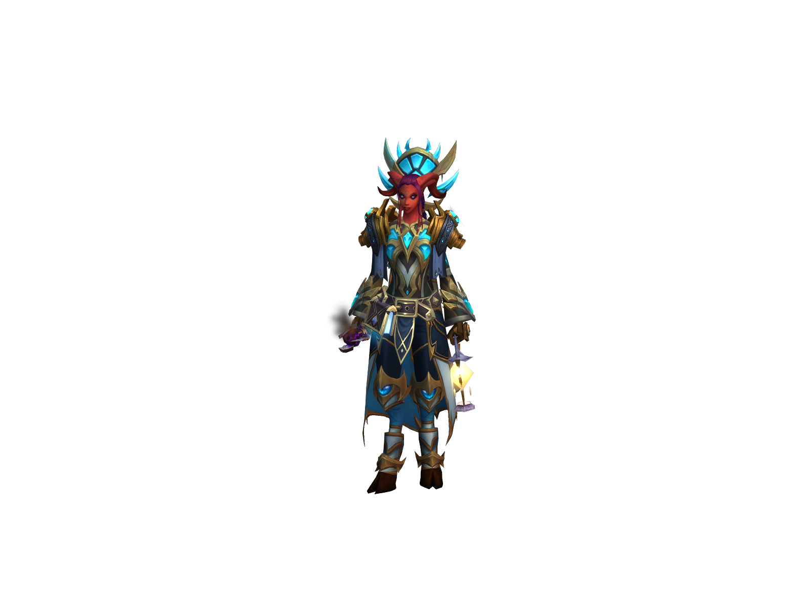 Hecättë 3D character render