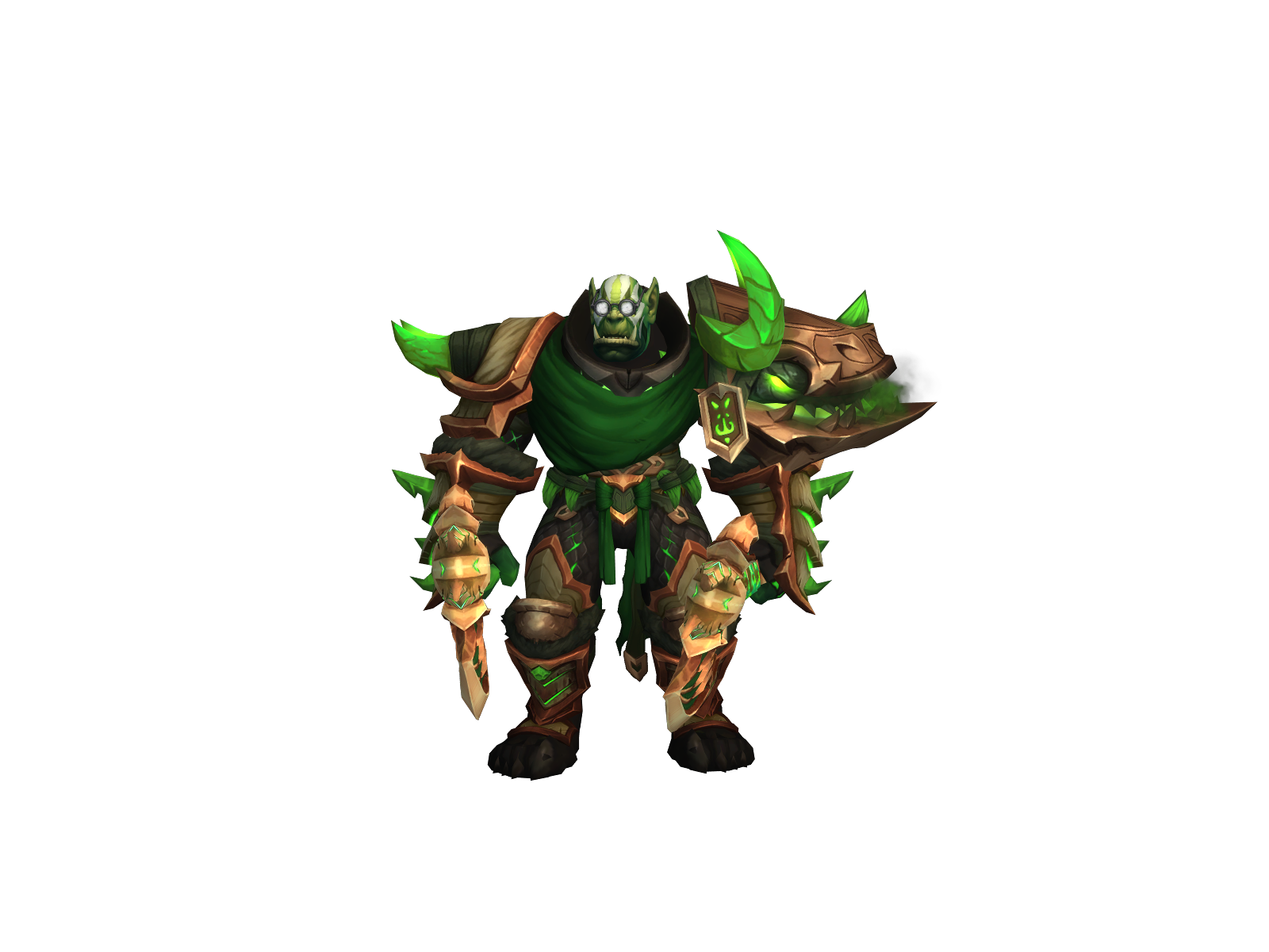 Morkulv 3D character render