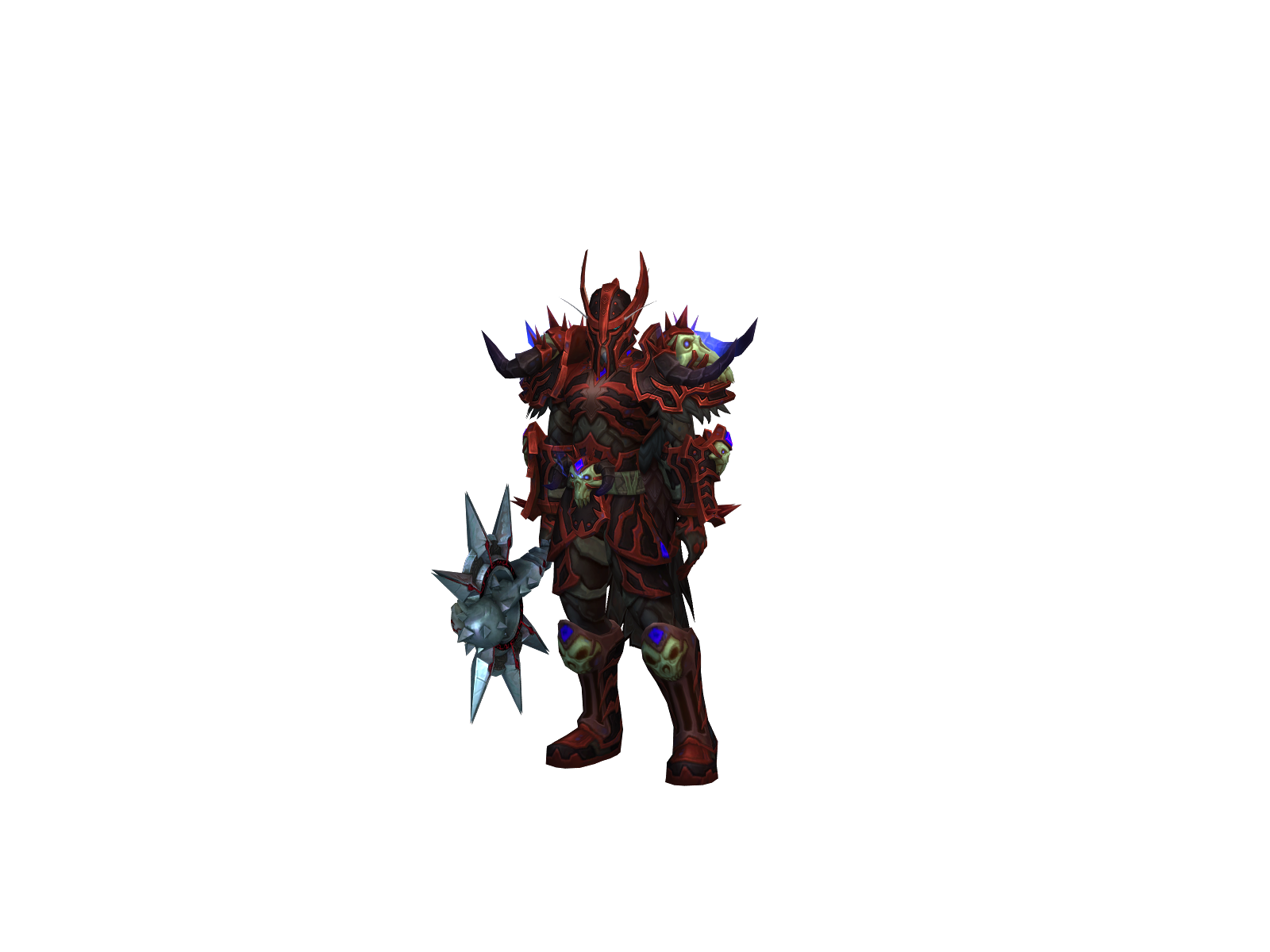 Rainloth 3D character render