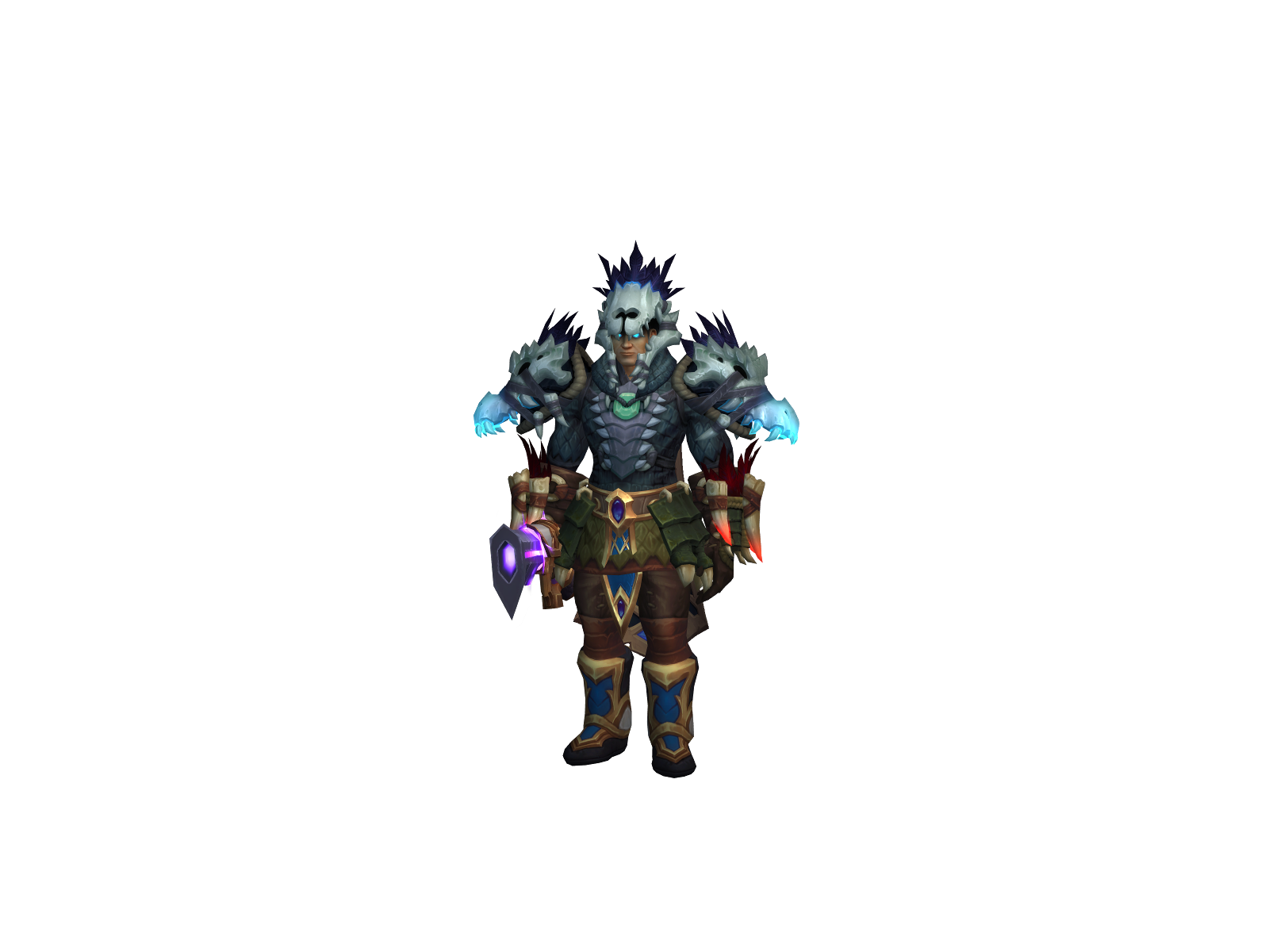 Hunterfire 3D character render