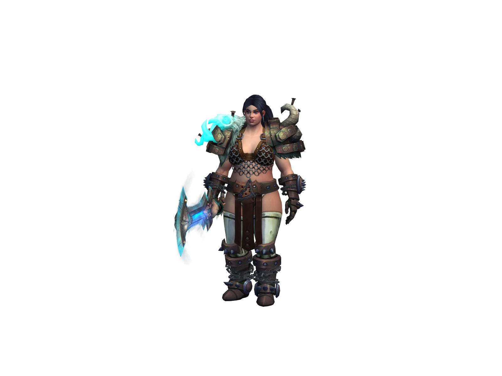 Ogazumu 3D character render