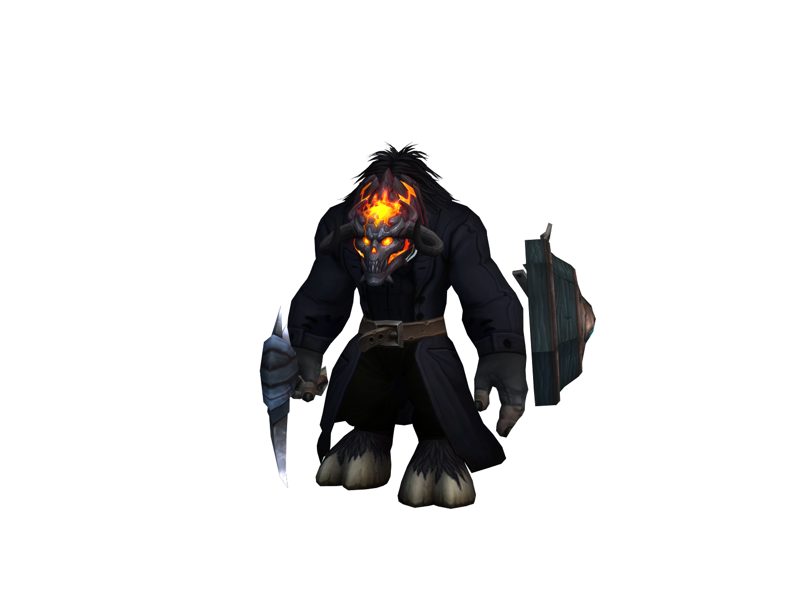 Feno 3D character render